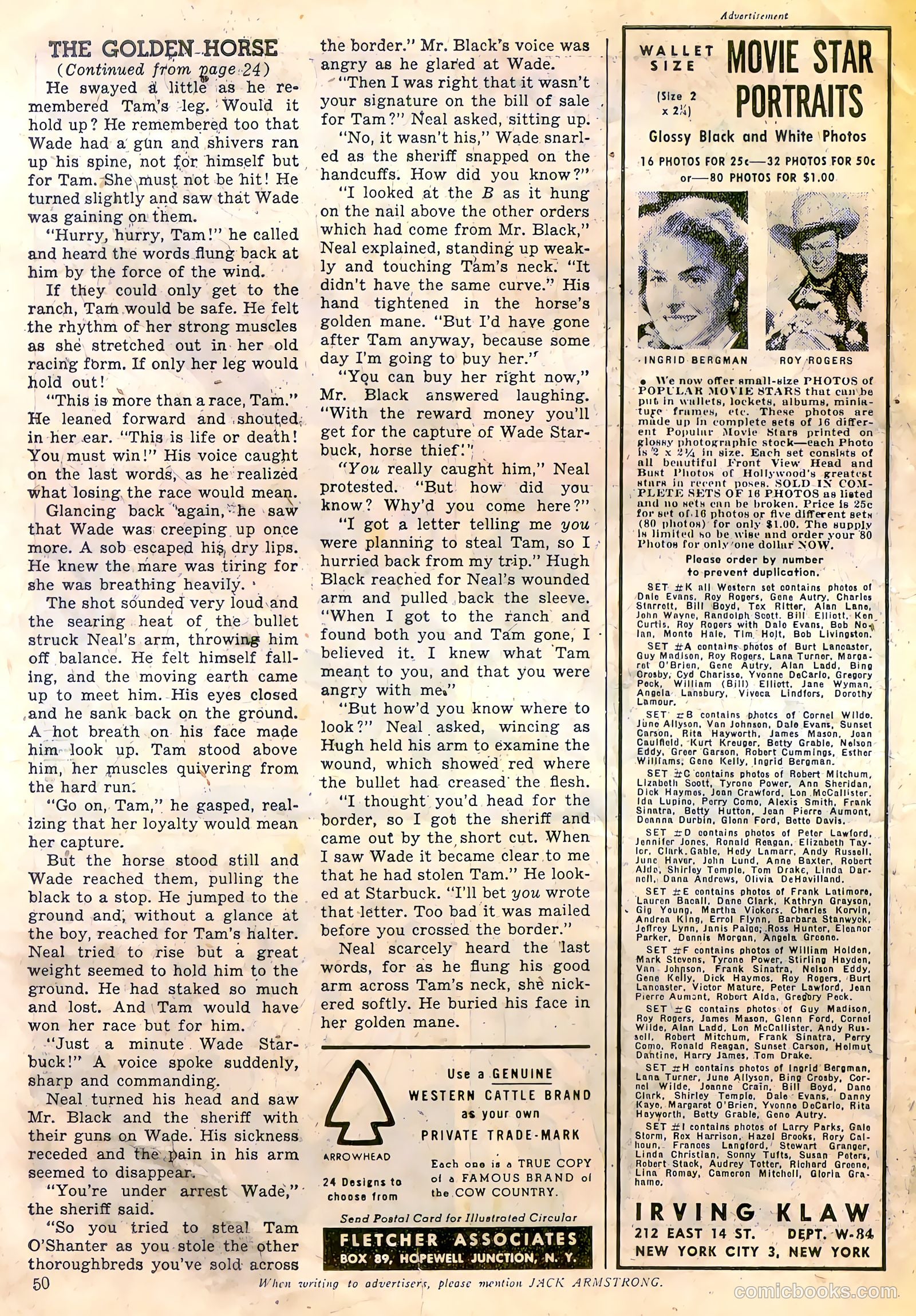 Jack Armstrong #9 — page 50 of 52