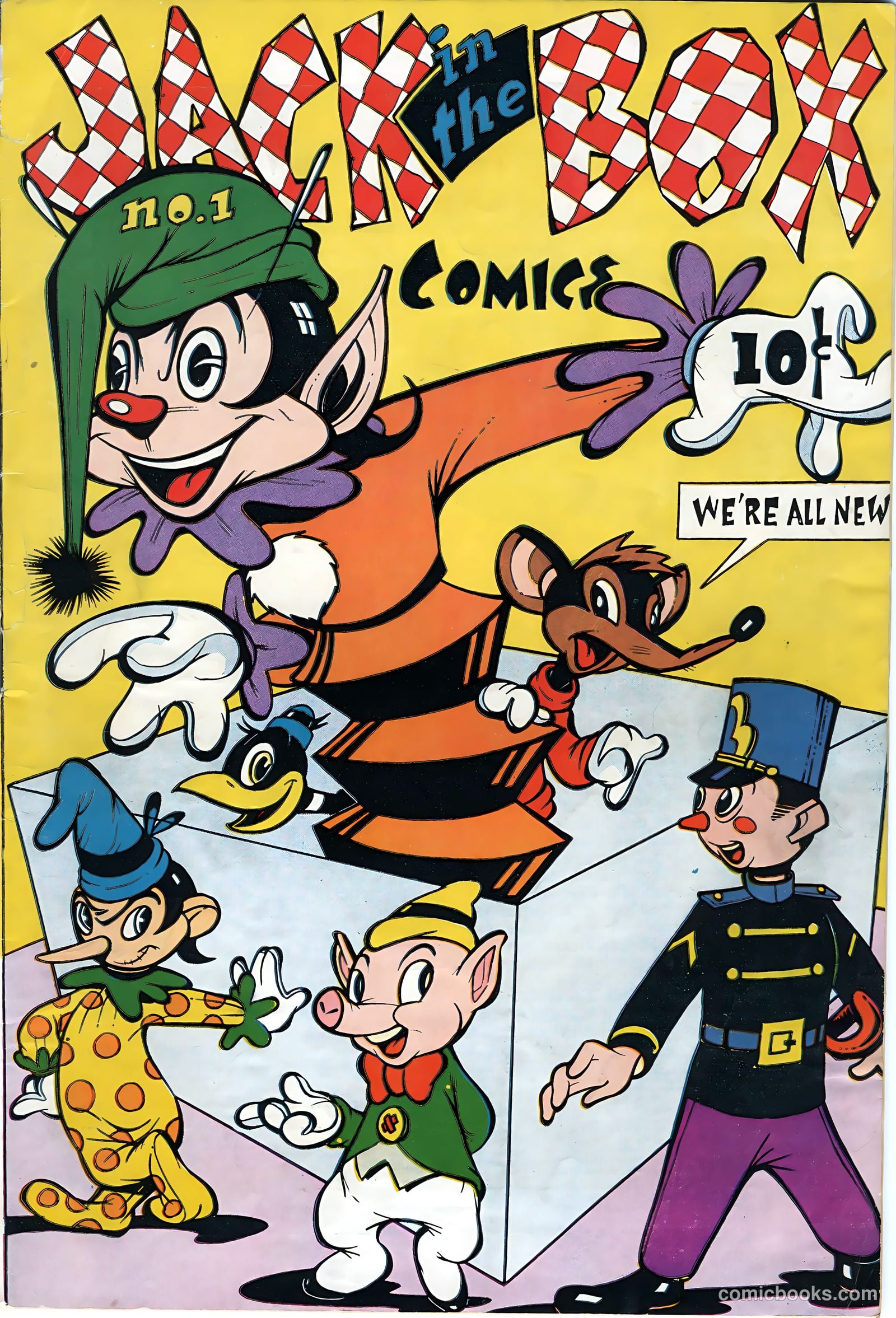 Jack-in-the-Box Comics #1 — page 1 of 36