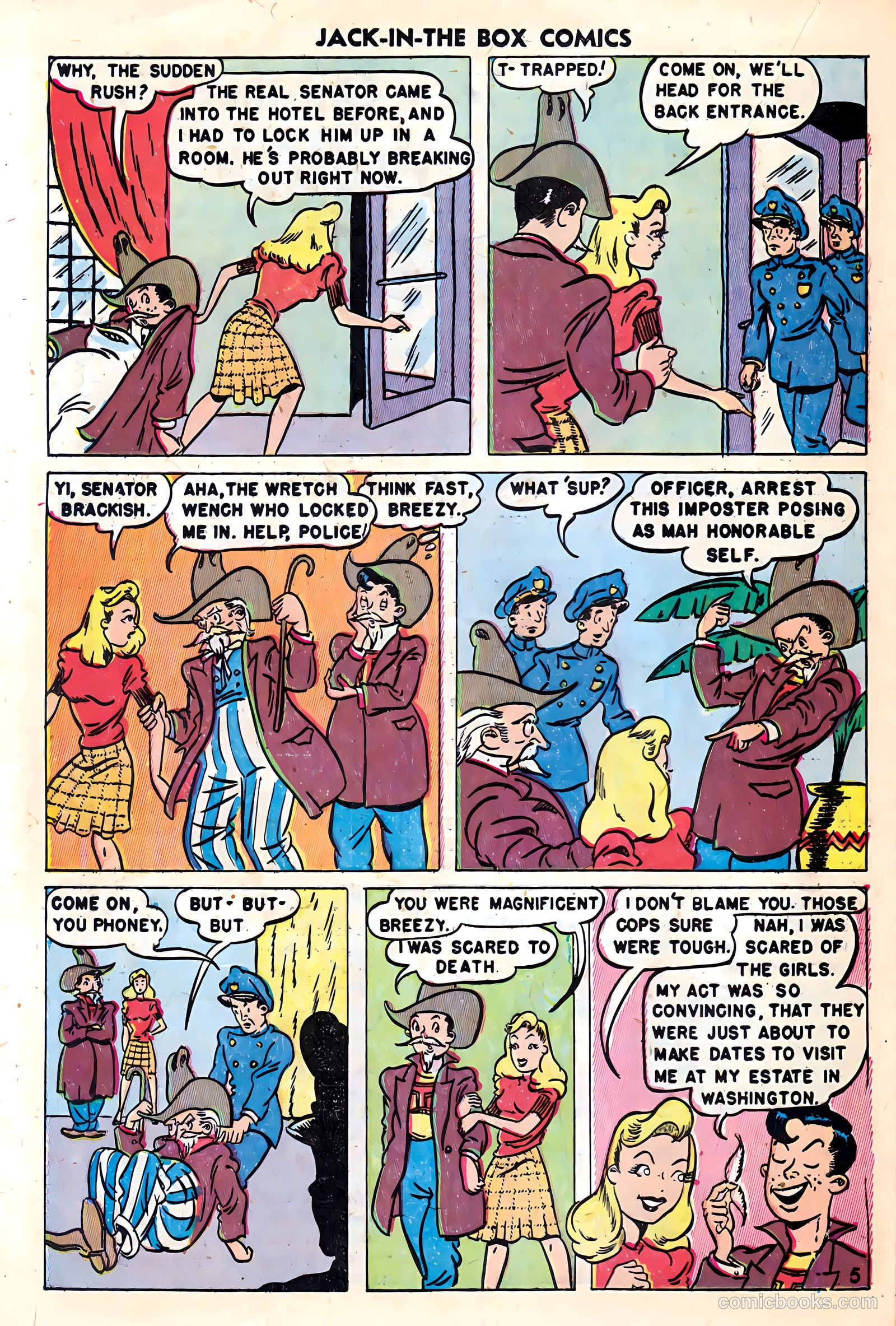 Jack-in-the-Box Comics #15 — page 16 of 36