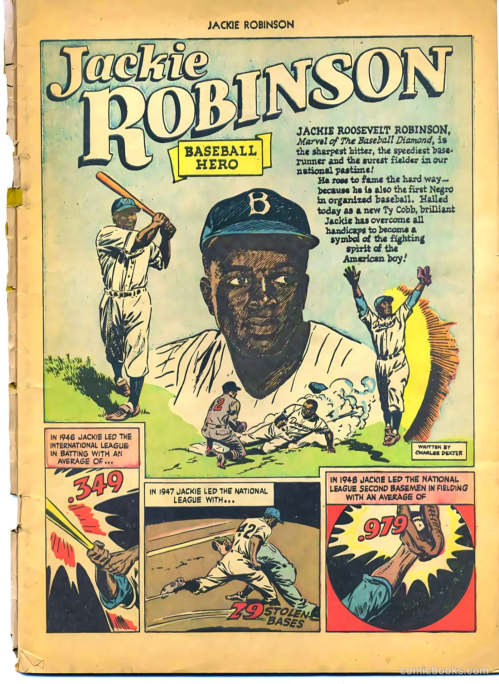 Jackie Robinson #1 — page 4 of 37
