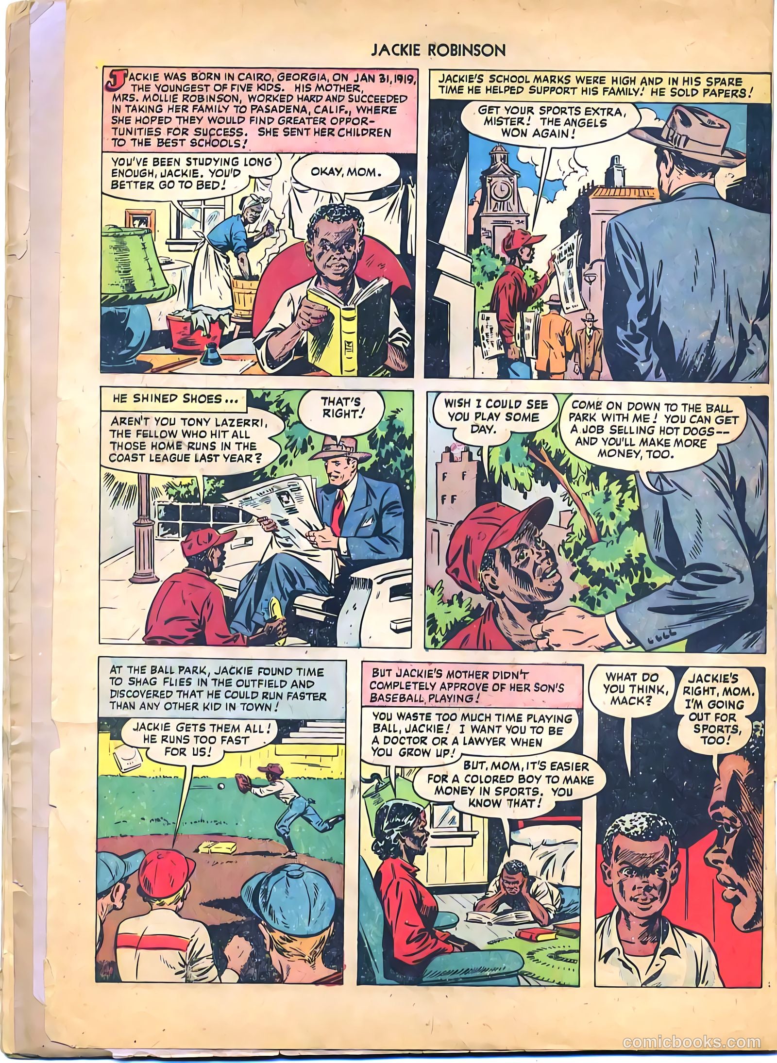 Jackie Robinson #1 — page 5 of 37