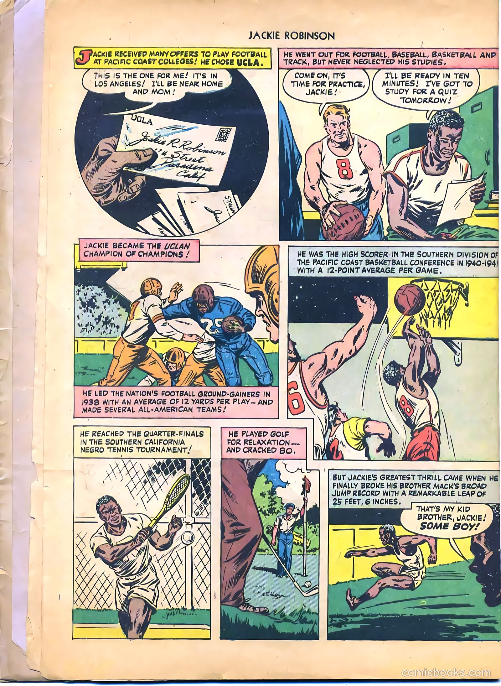 Jackie Robinson #1 — page 7 of 37