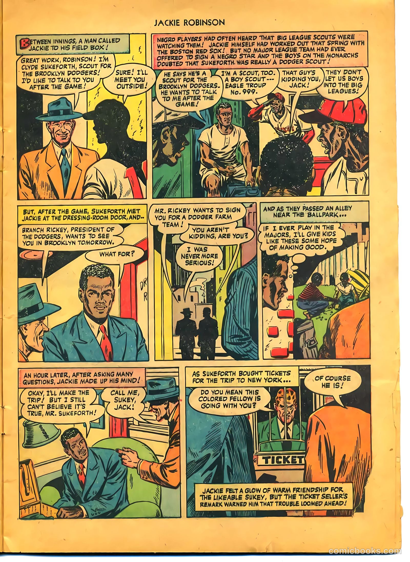 Jackie Robinson #1 — page 10 of 37