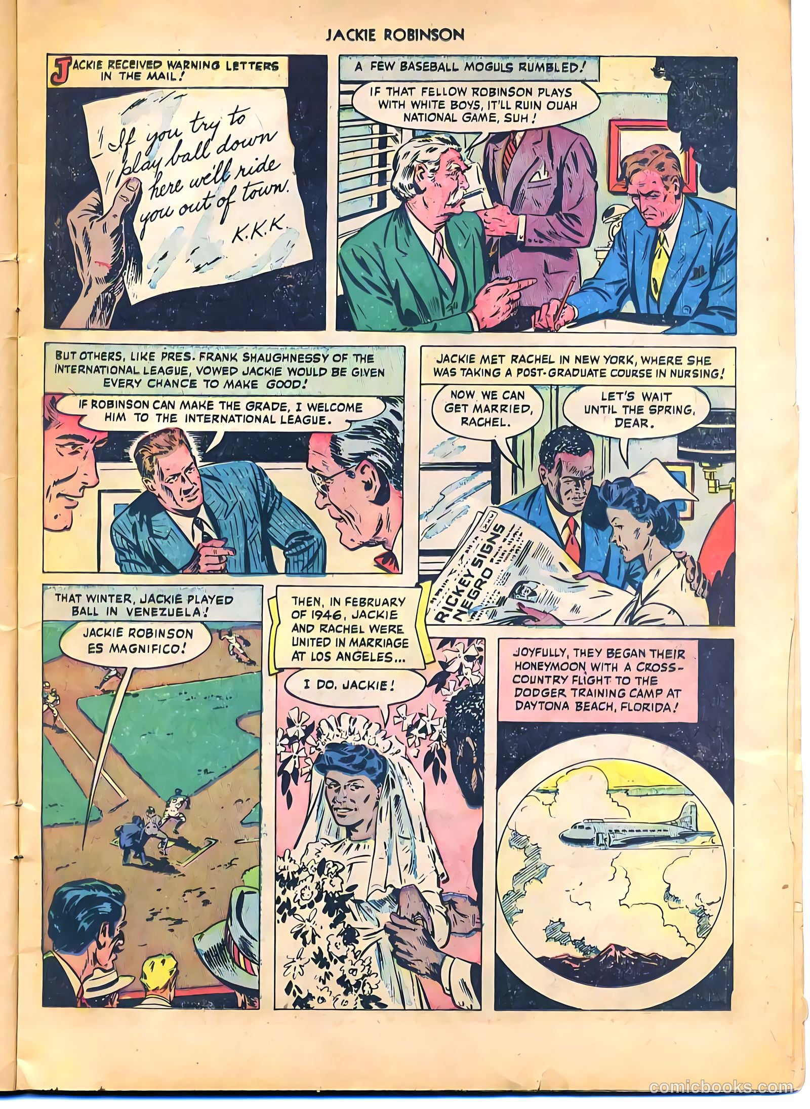 Jackie Robinson #1 — page 12 of 37