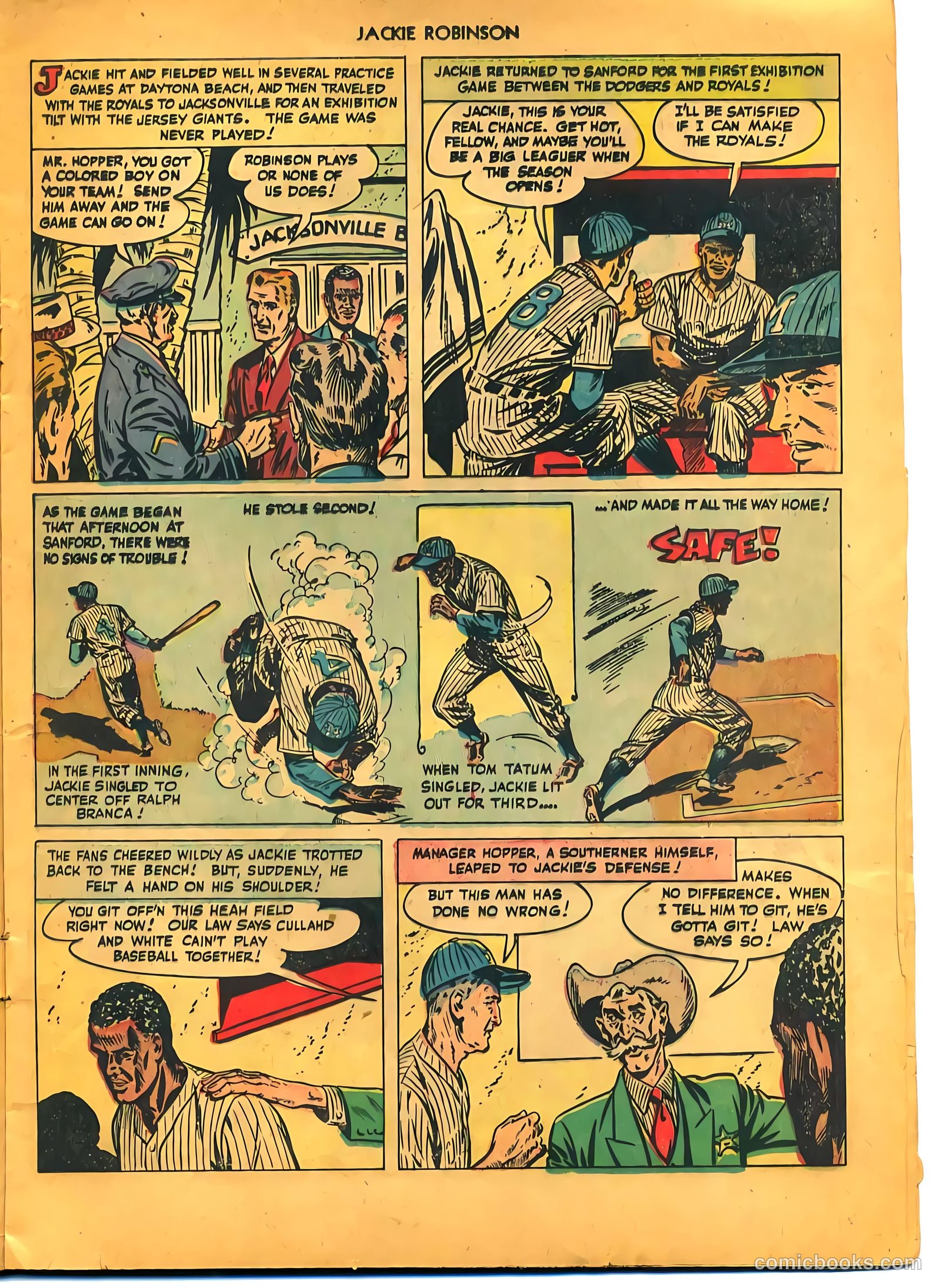 Jackie Robinson #1 — page 14 of 37