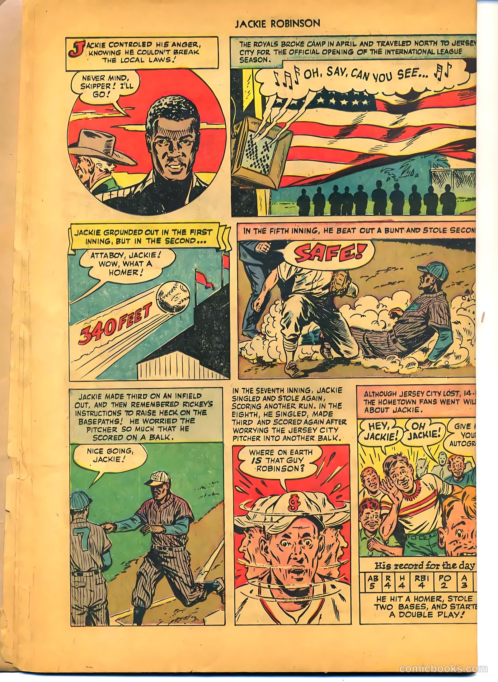 Jackie Robinson #1 — page 15 of 37