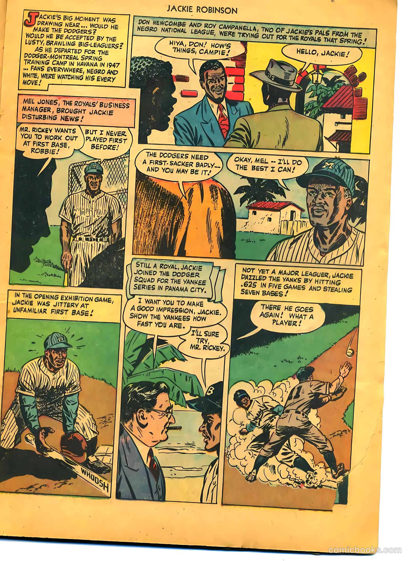 Jackie Robinson #1 — page 18 of 37
