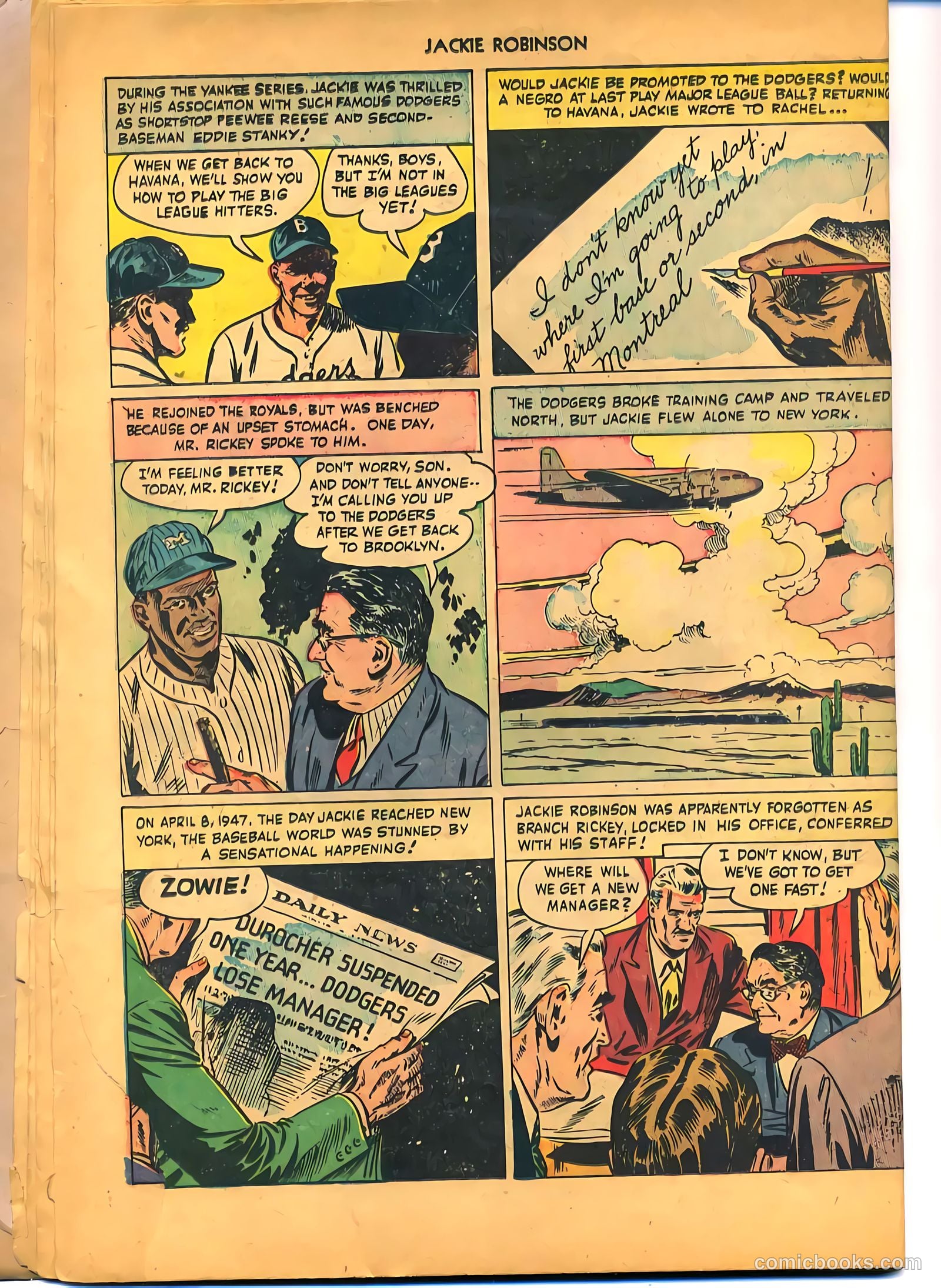 Jackie Robinson #1 — page 19 of 37