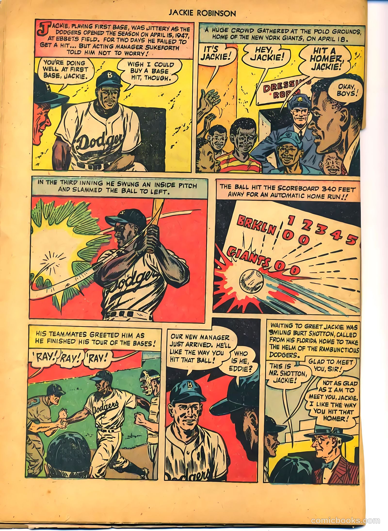 Jackie Robinson #1 — page 21 of 37