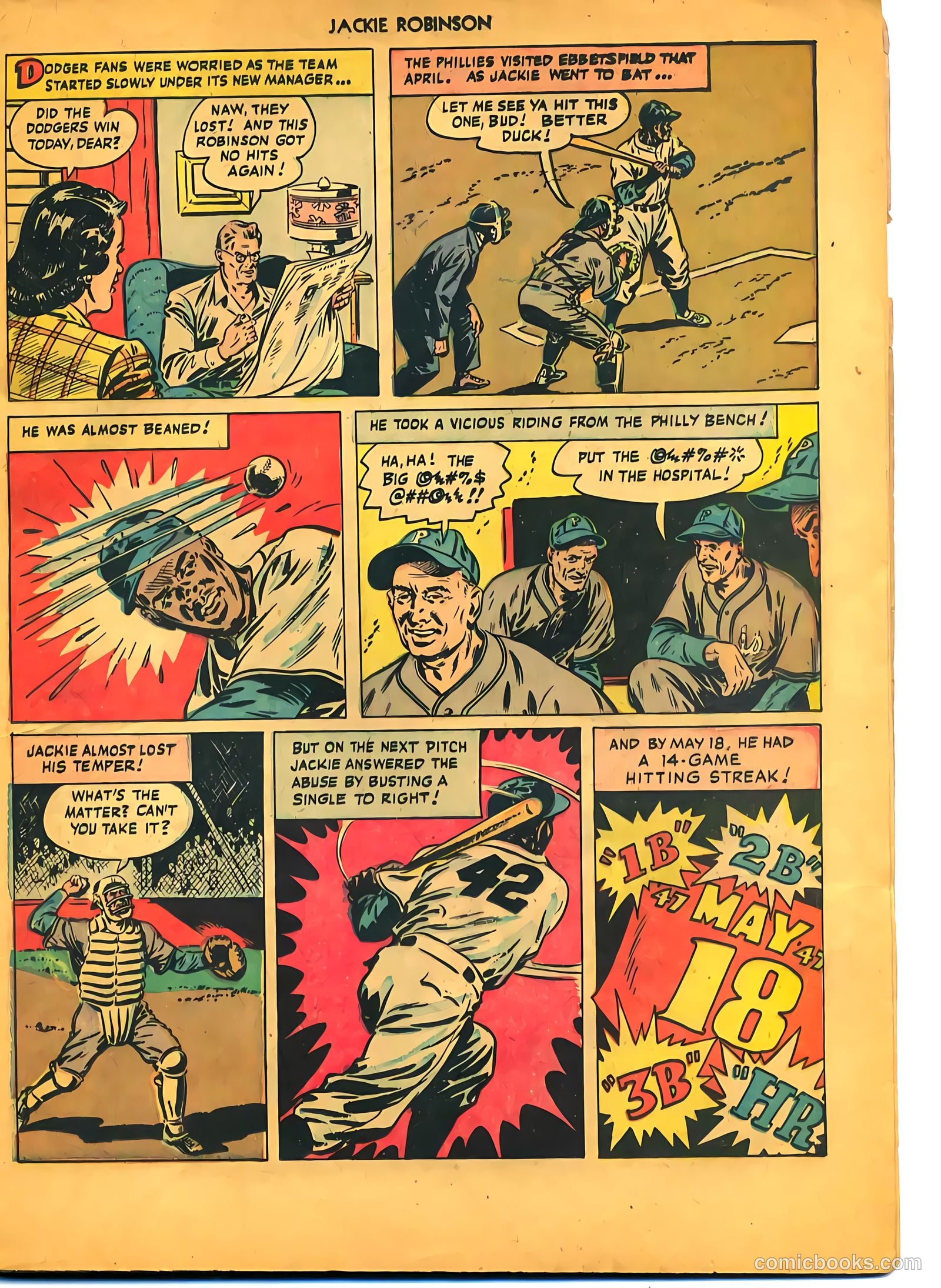 Jackie Robinson #1 — page 22 of 37