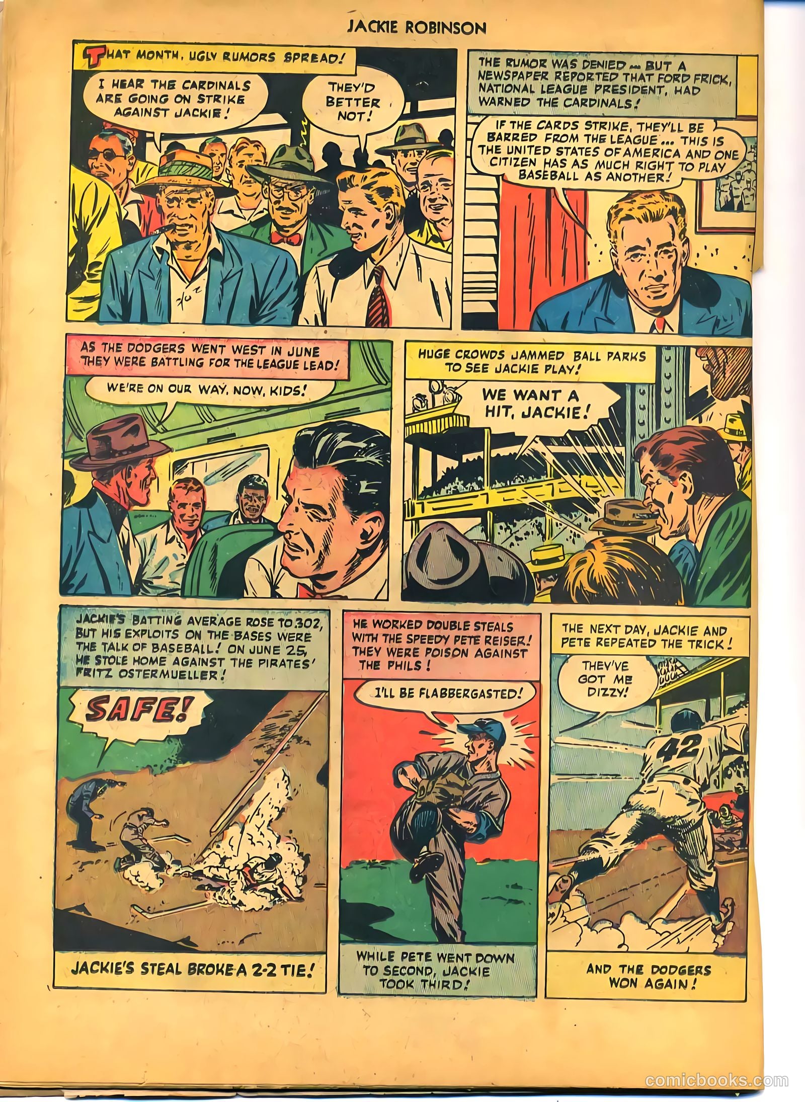 Jackie Robinson #1 — page 23 of 37