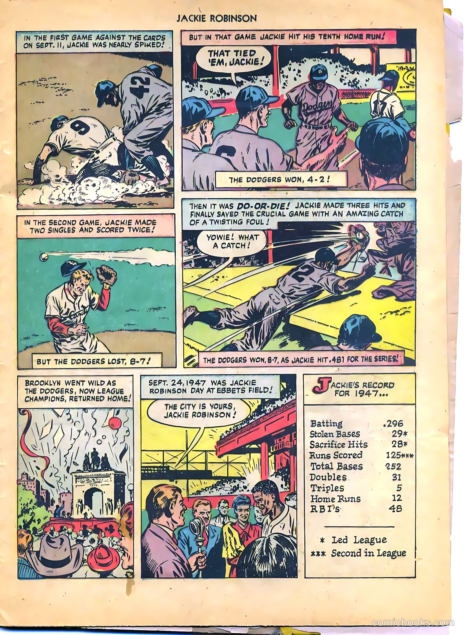 Jackie Robinson #1 — page 26 of 37