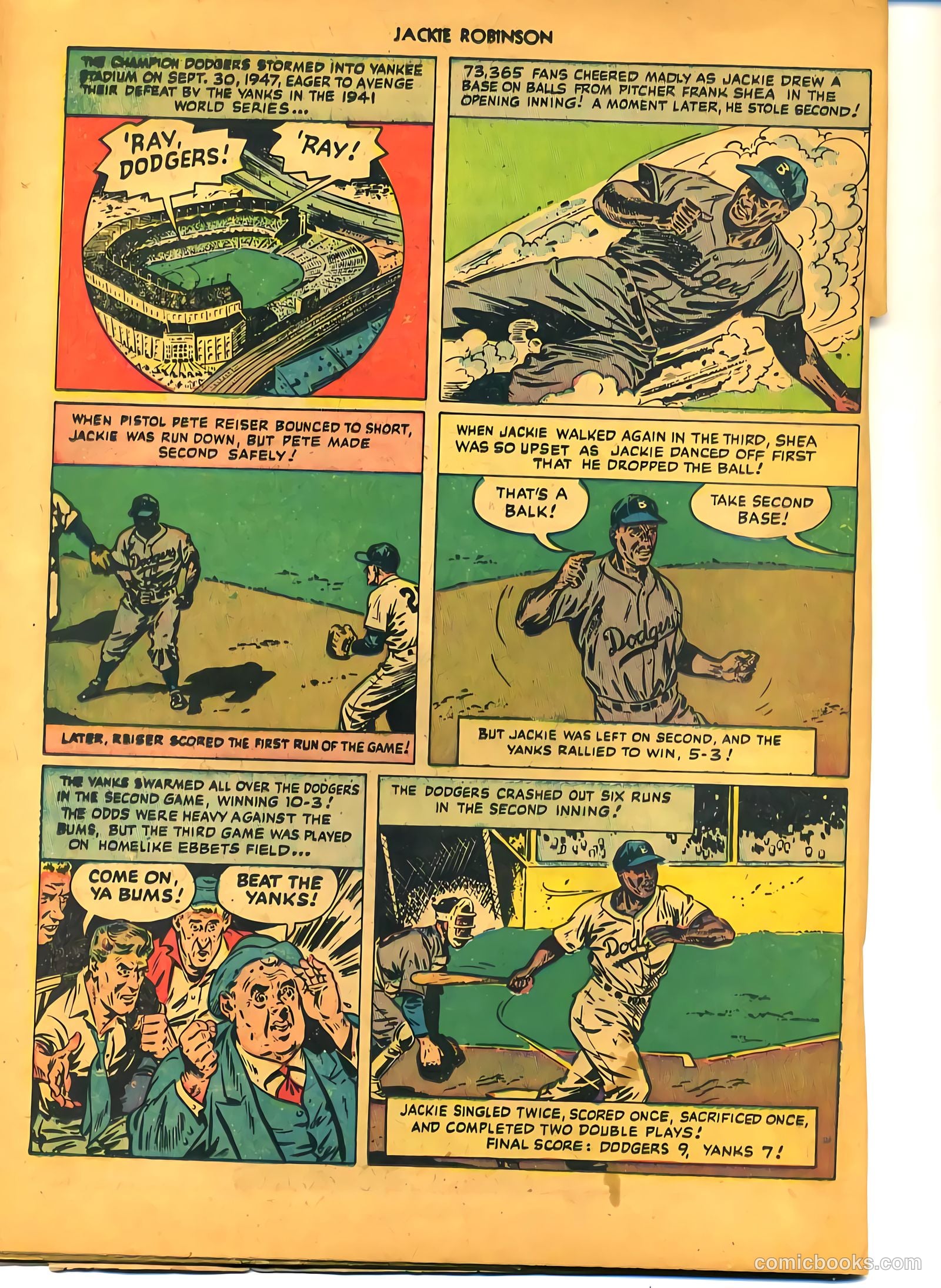 Jackie Robinson #1 — page 27 of 37