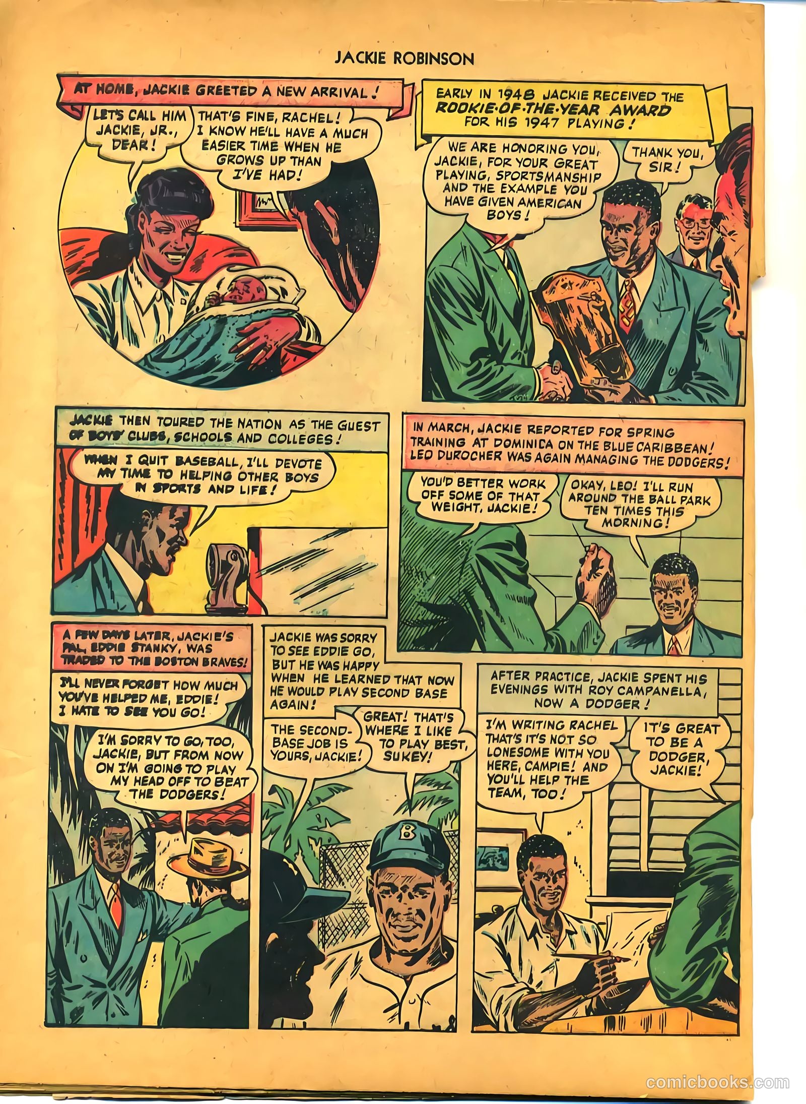 Jackie Robinson #1 — page 29 of 37