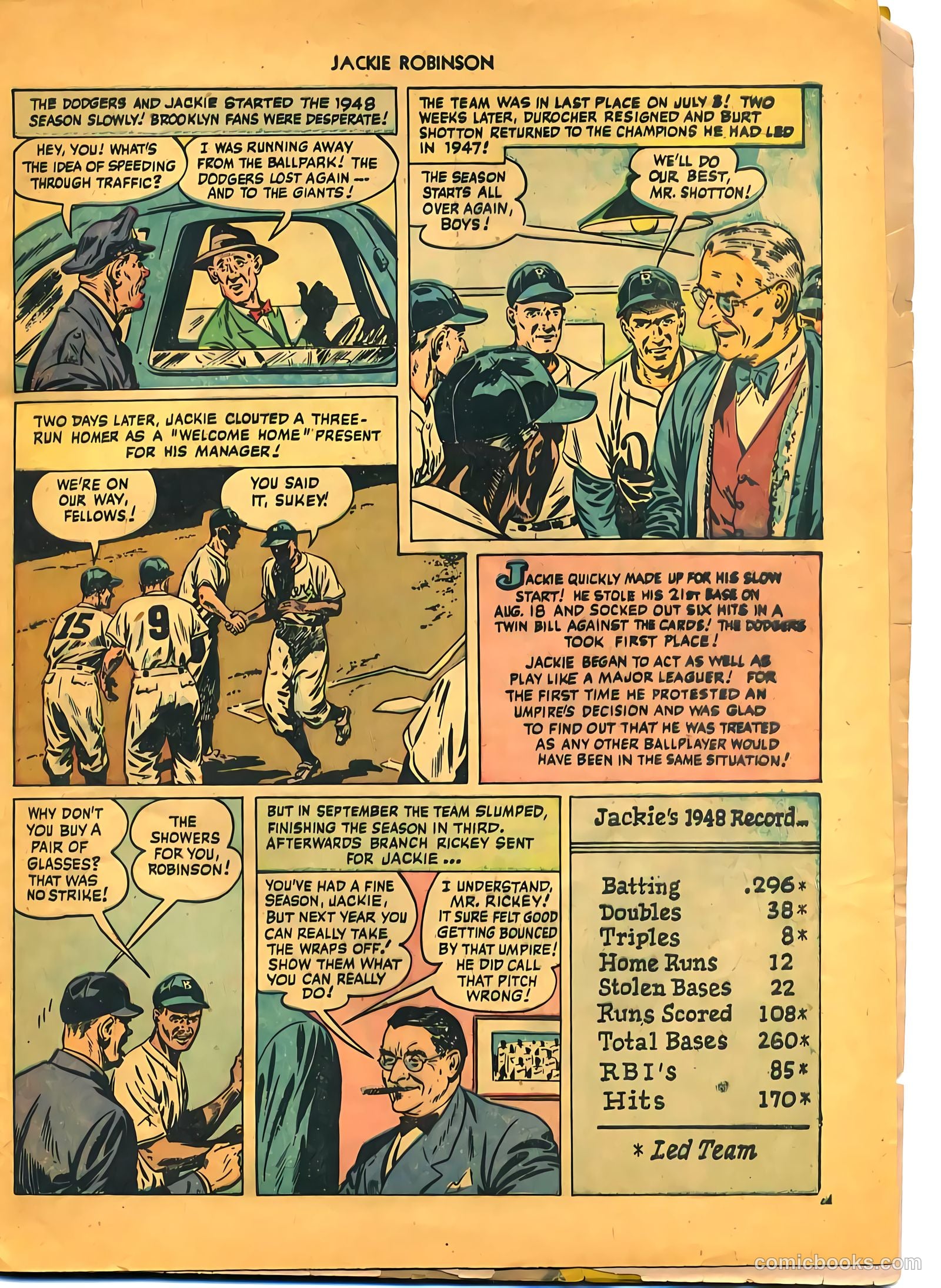 Jackie Robinson #1 — page 30 of 37
