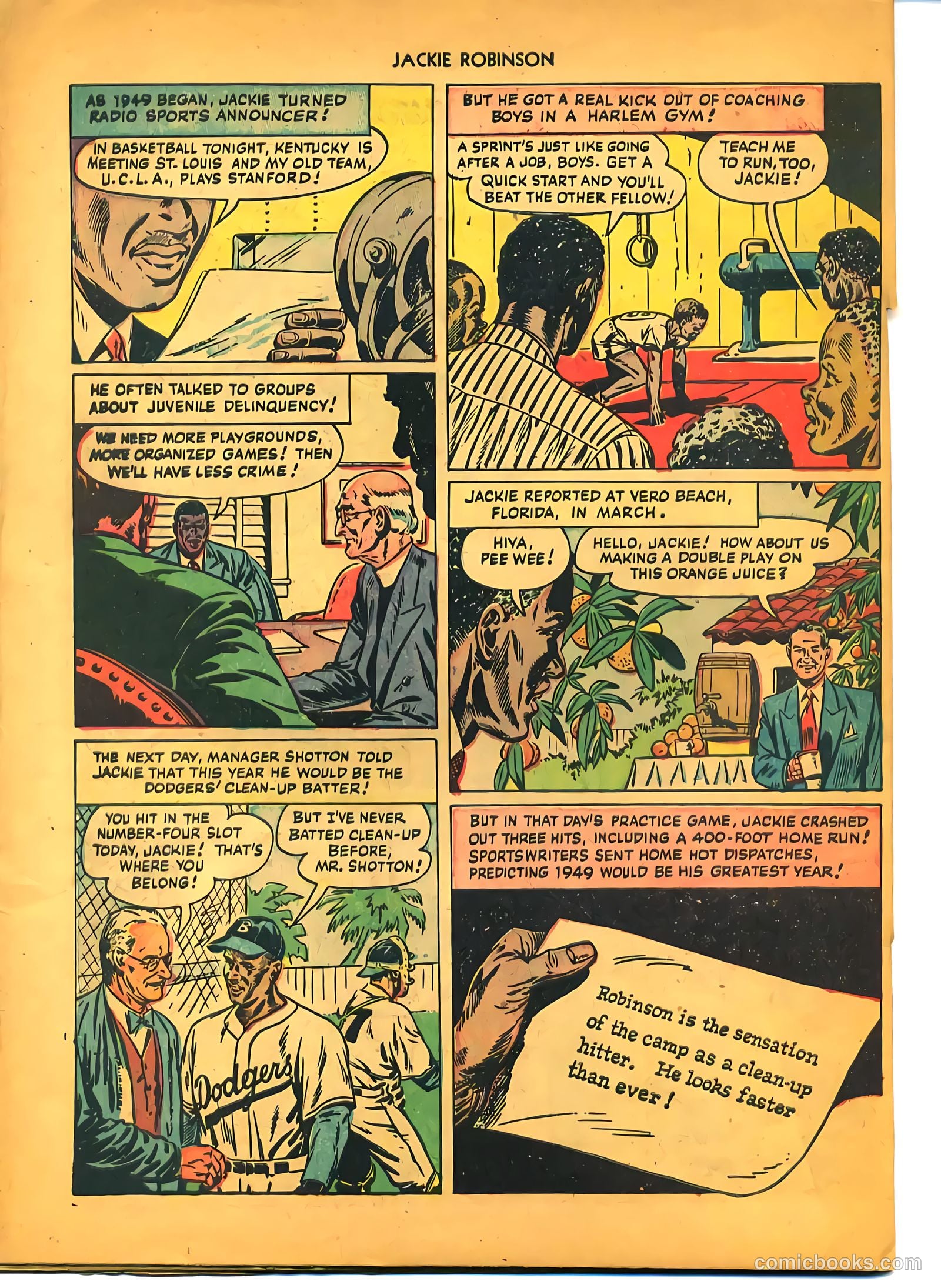 Jackie Robinson #1 — page 31 of 37