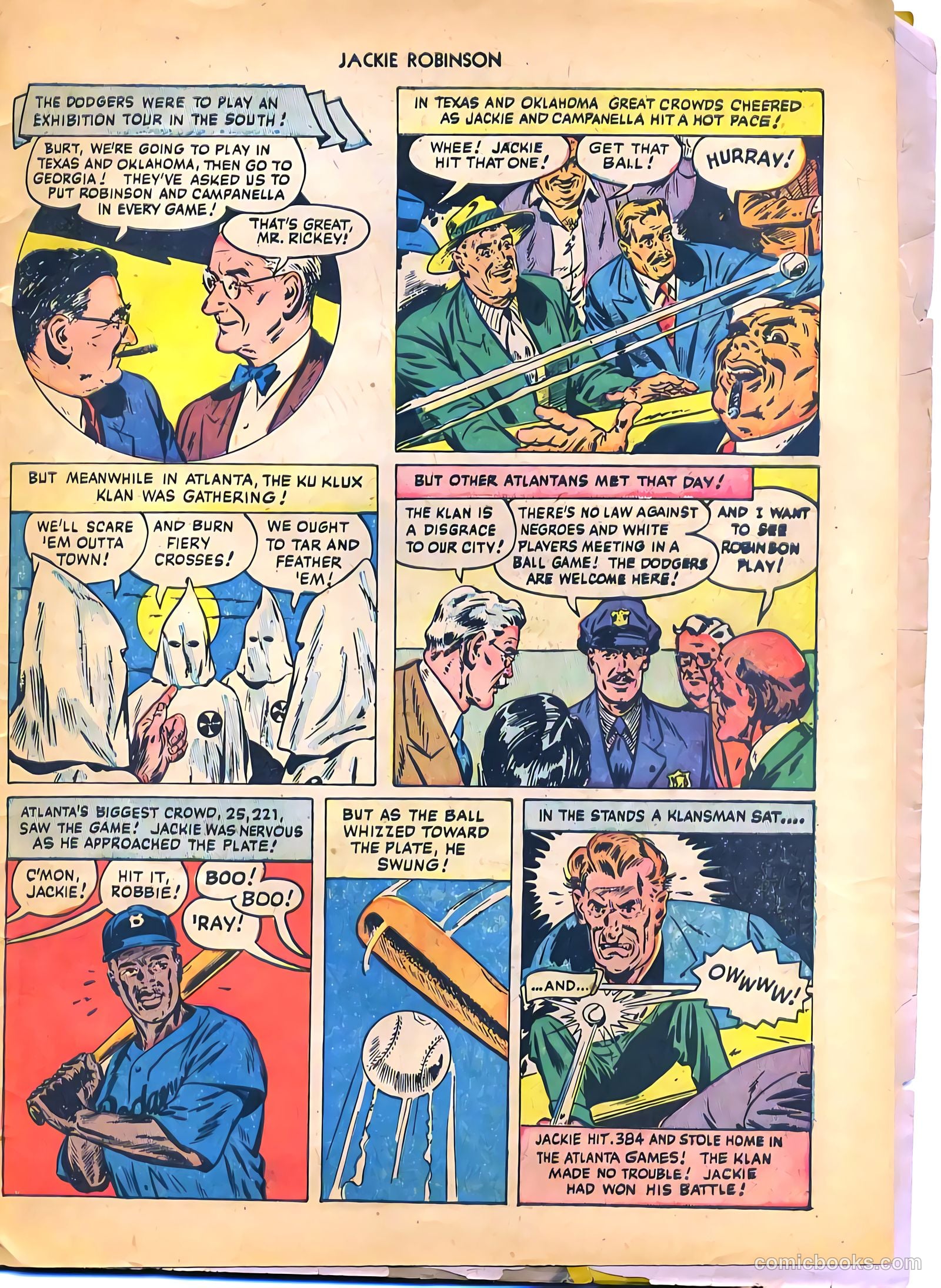 Jackie Robinson #1 — page 32 of 37