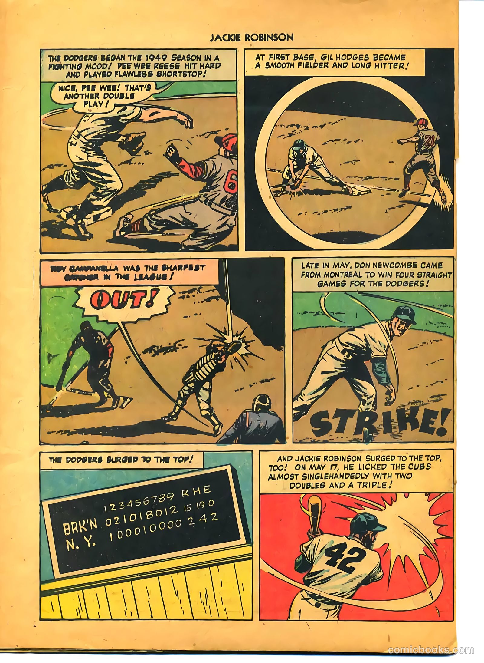 Jackie Robinson #1 — page 33 of 37