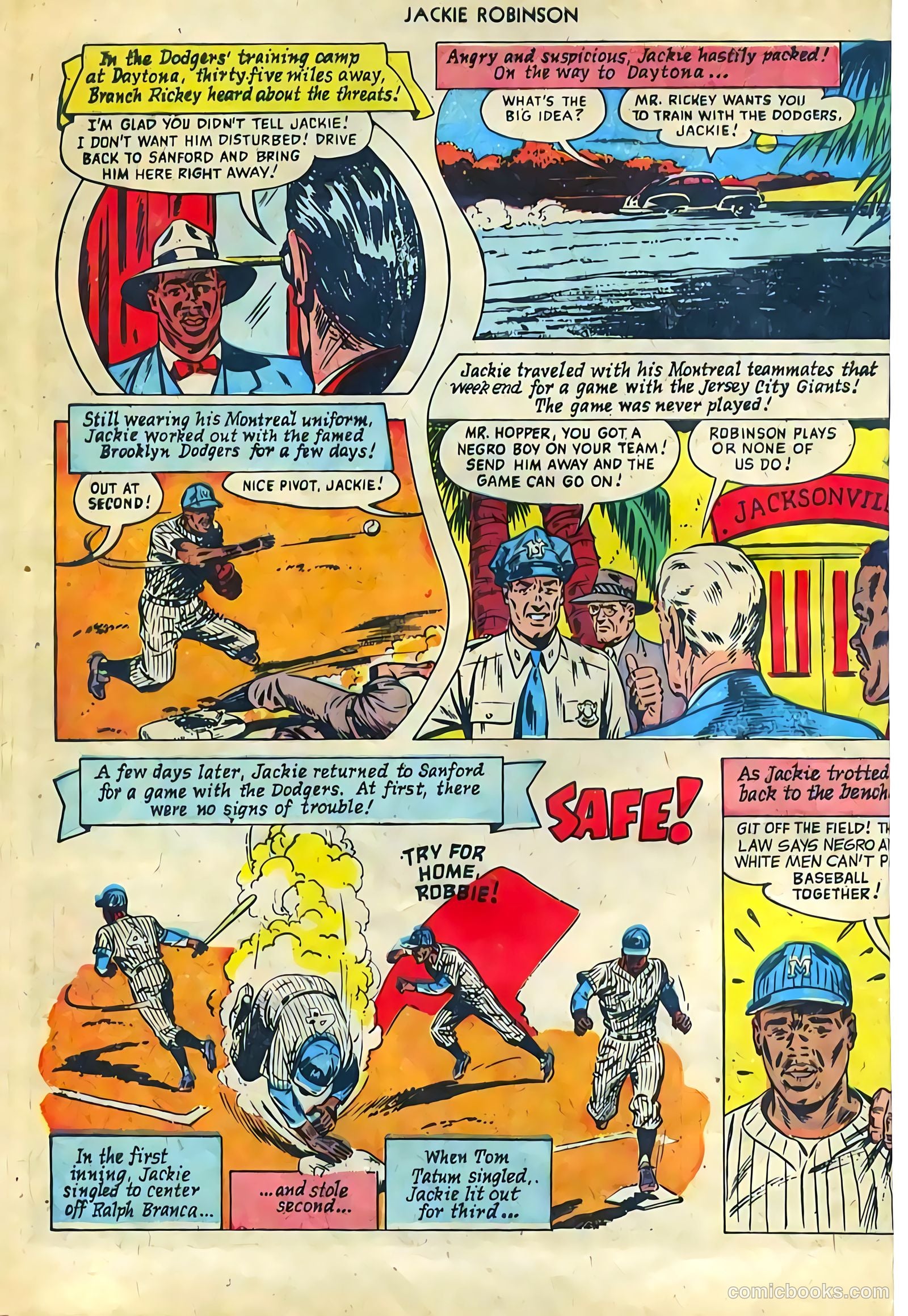 Jackie Robinson #3 — page 8 of 36