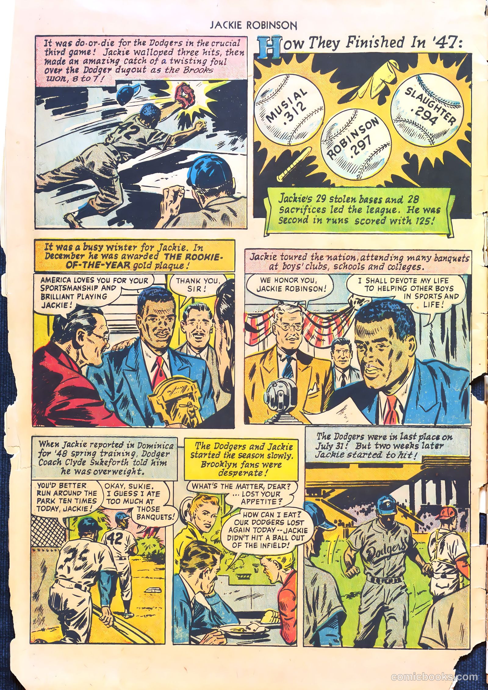 Jackie Robinson #4 — page 6 of 35