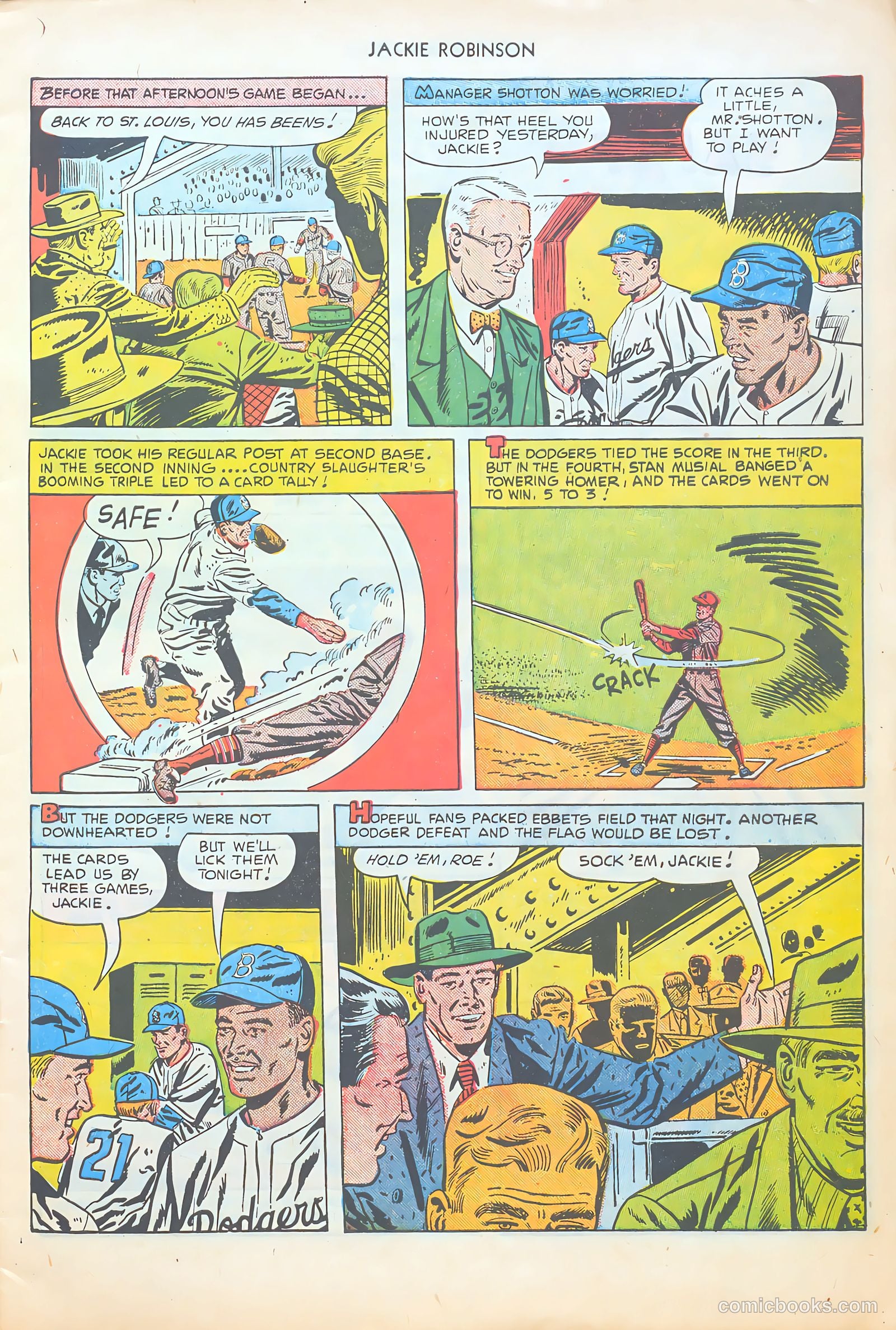 Jackie Robinson #5 — page 7 of 36