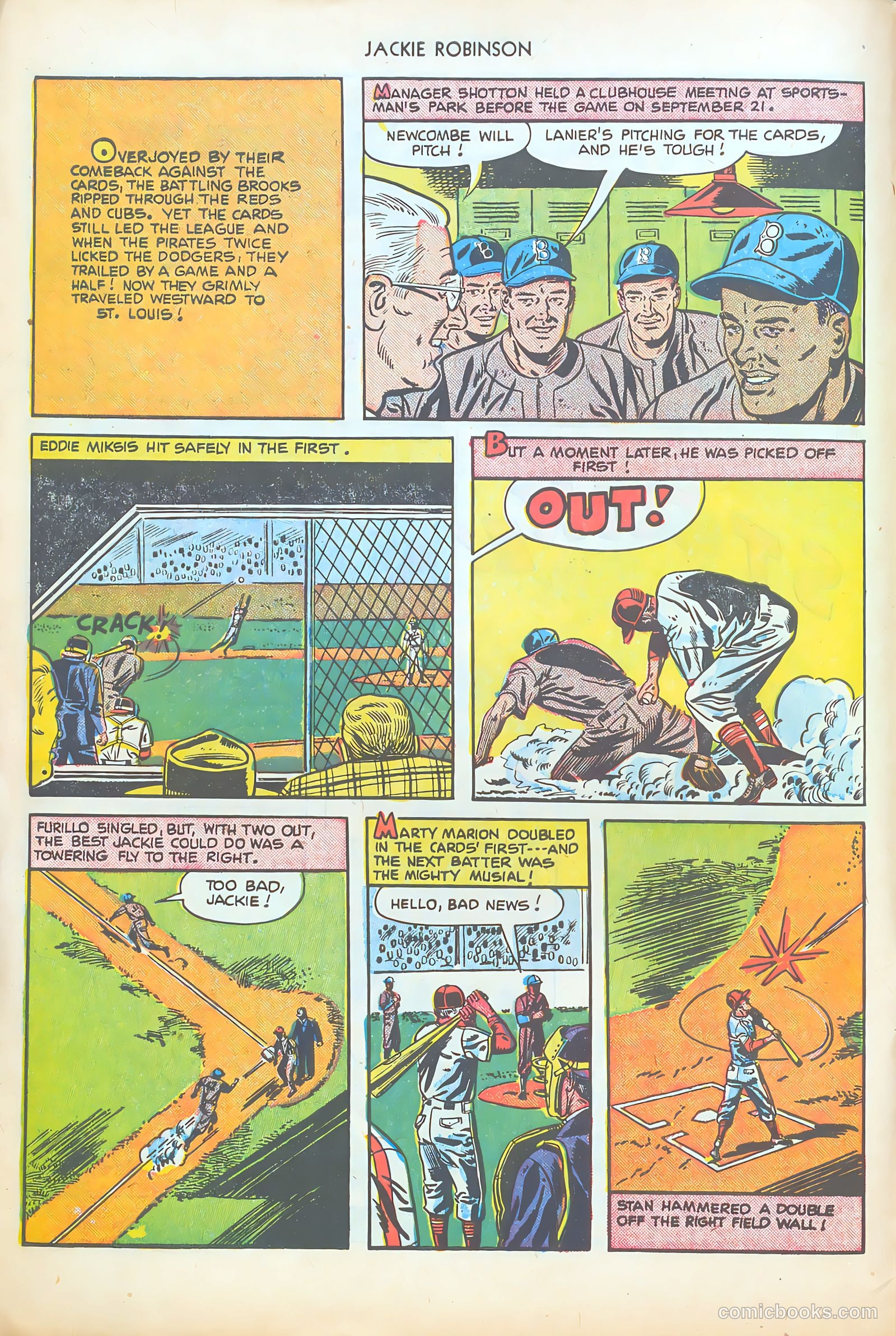 Jackie Robinson #5 — page 10 of 36
