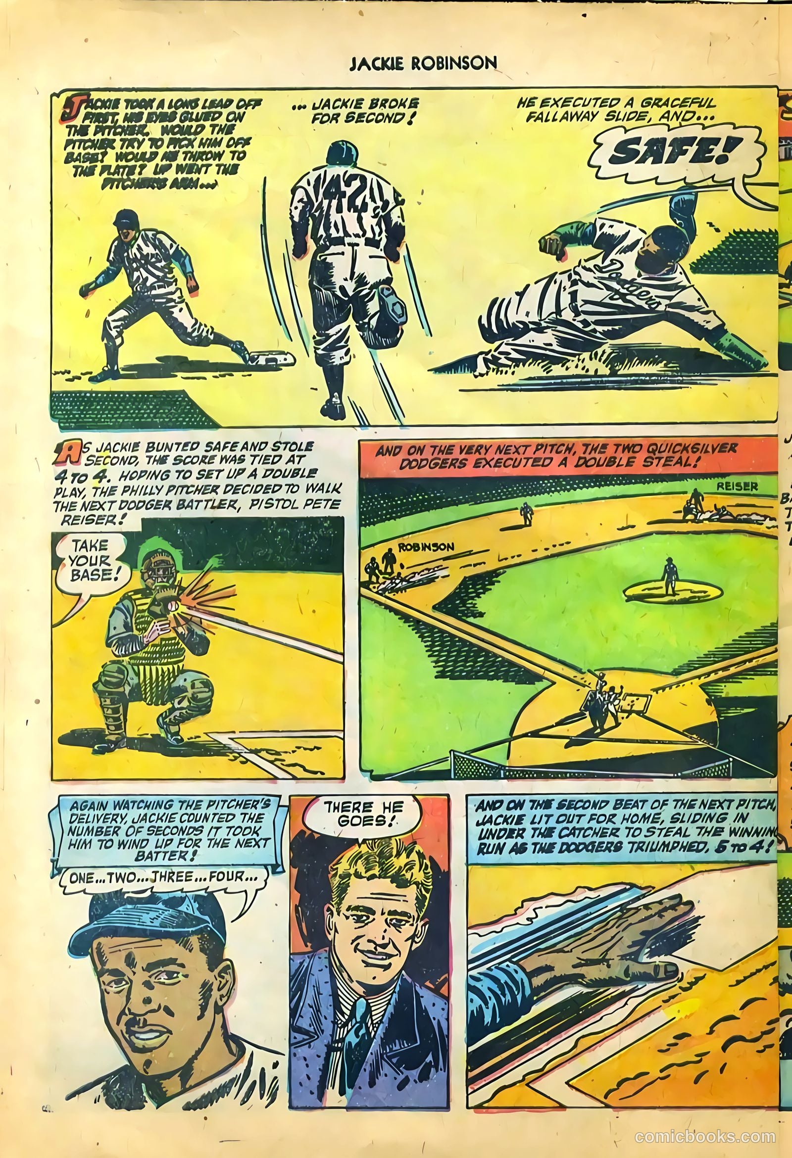 Jackie Robinson #6 — page 9 of 36
