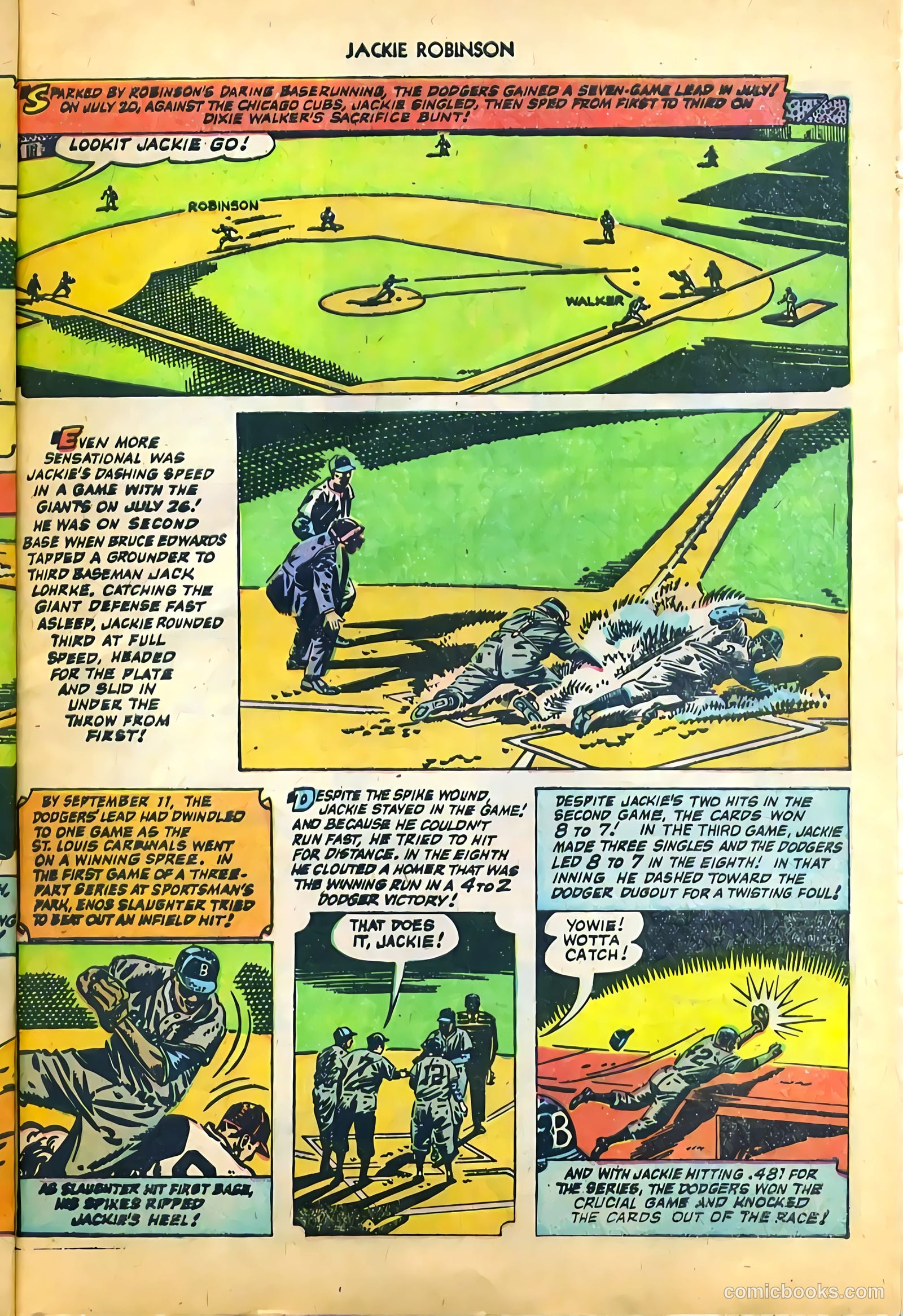 Jackie Robinson #6 — page 10 of 36