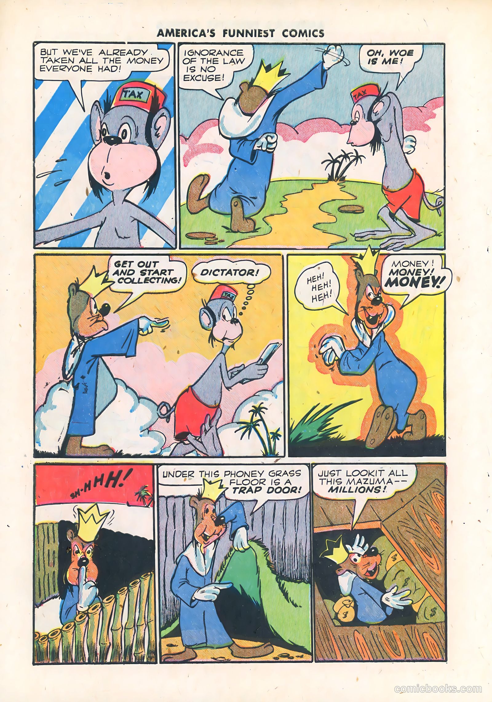 America's Funniest Comics #2 — page 70 of 84