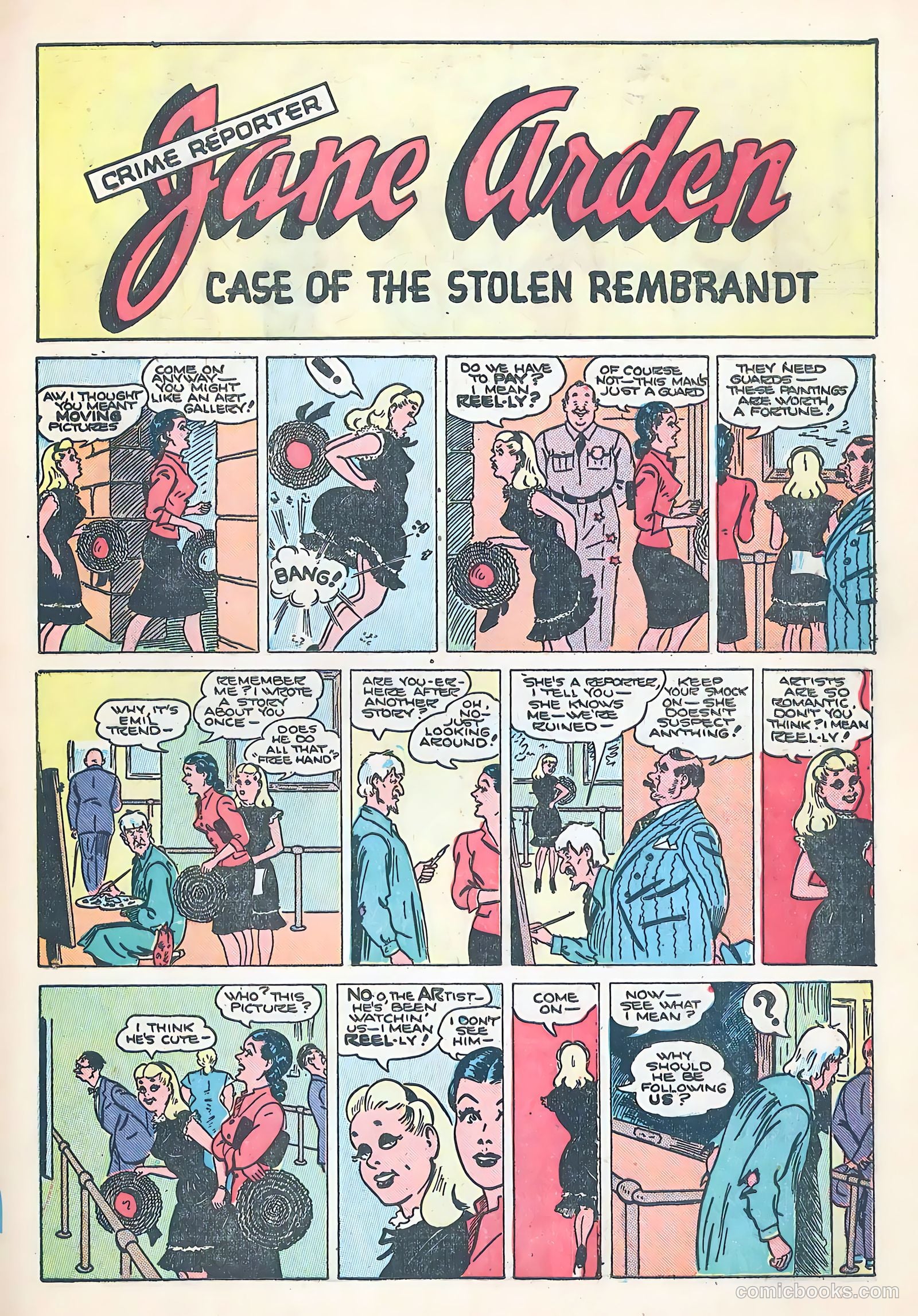Jane Arden #1 — page 13 of 36
