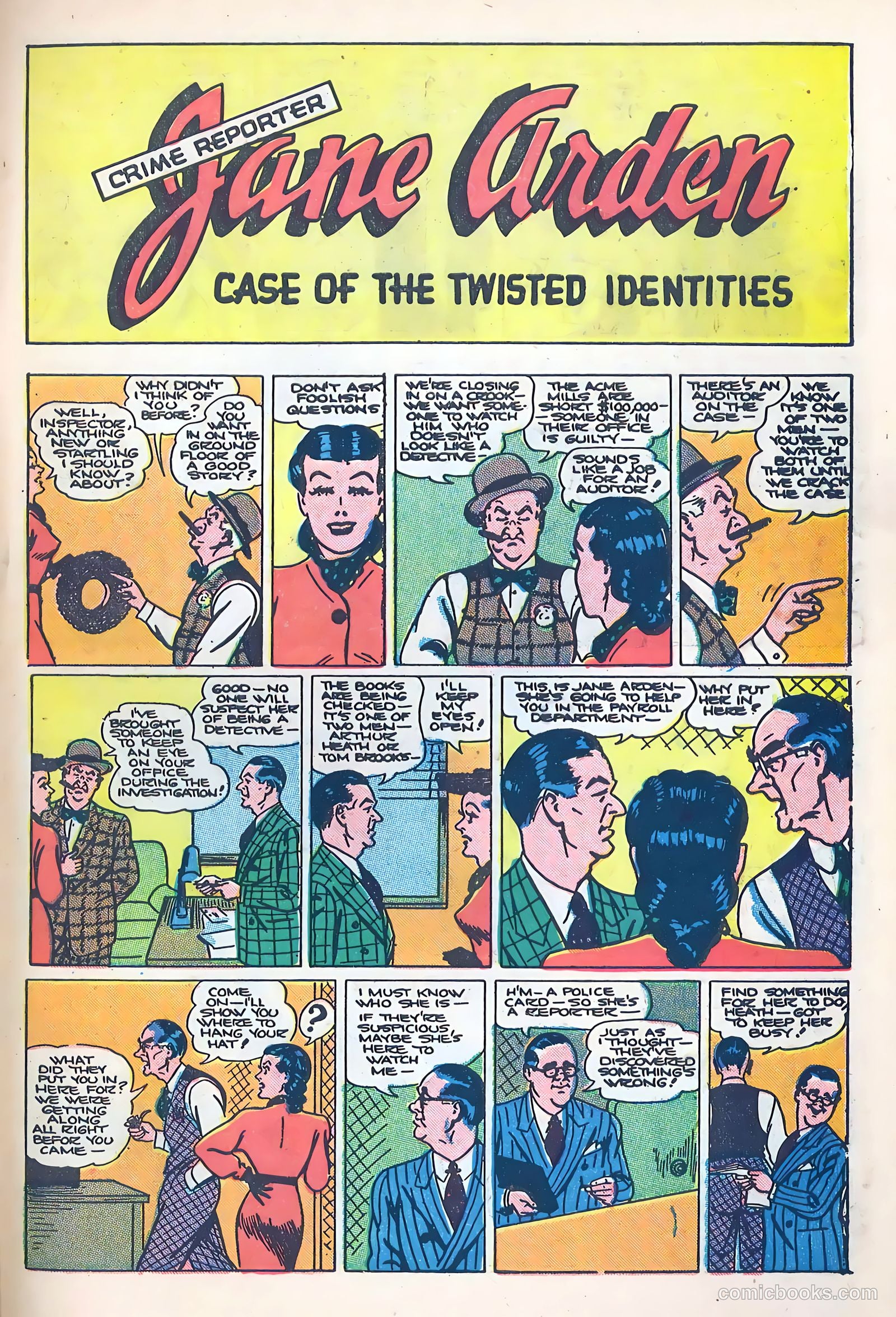 Jane Arden #1 — page 31 of 36