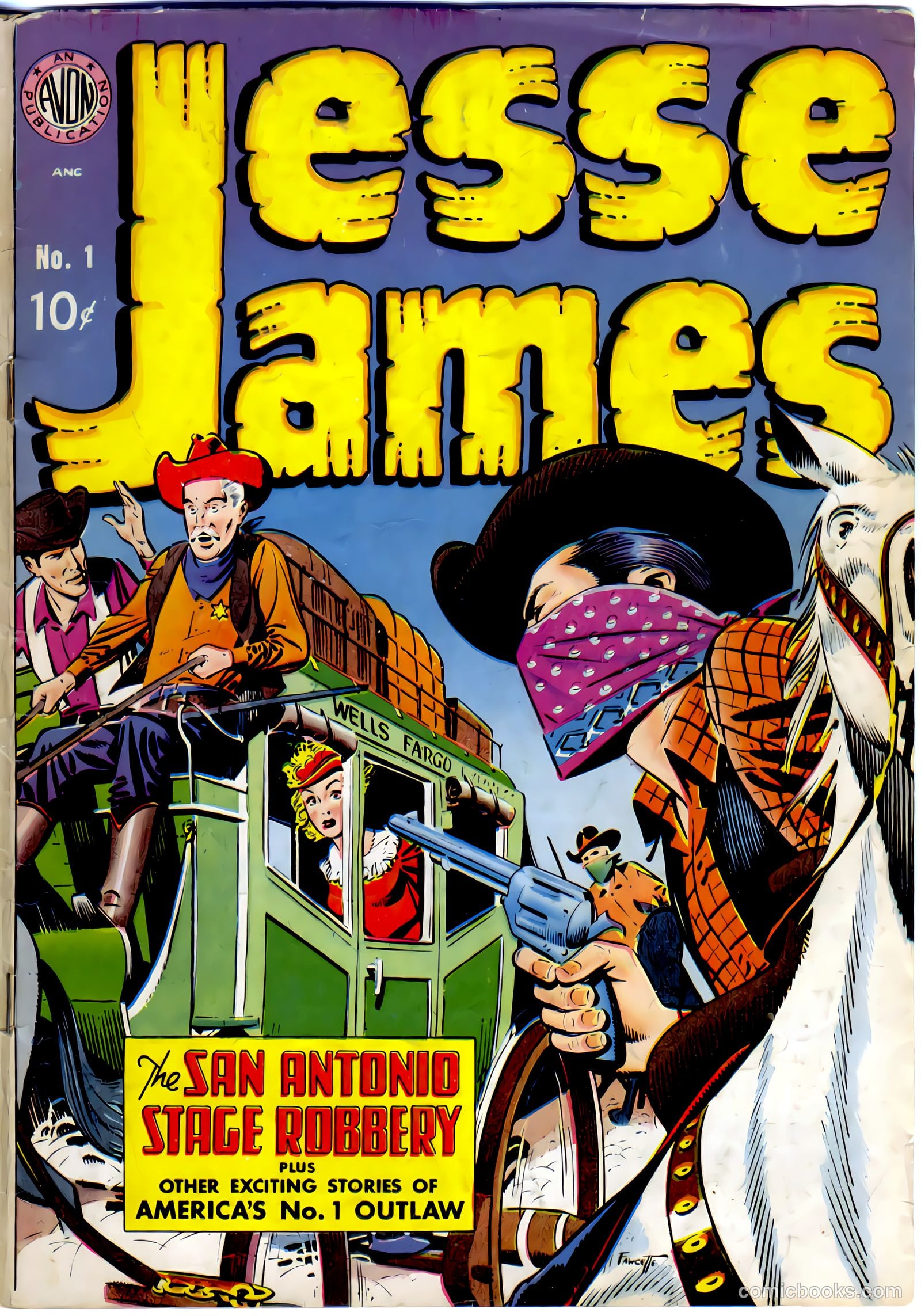 Jesse James #1 — page 1 of 36
