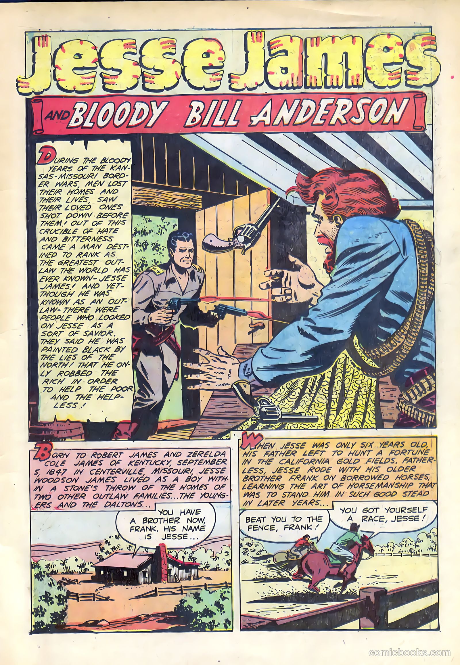 Jesse James #1 — page 3 of 36