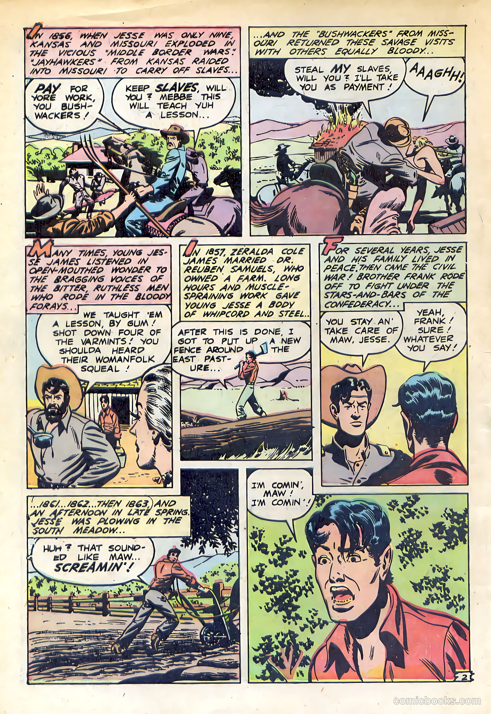 Jesse James #1 — page 4 of 36