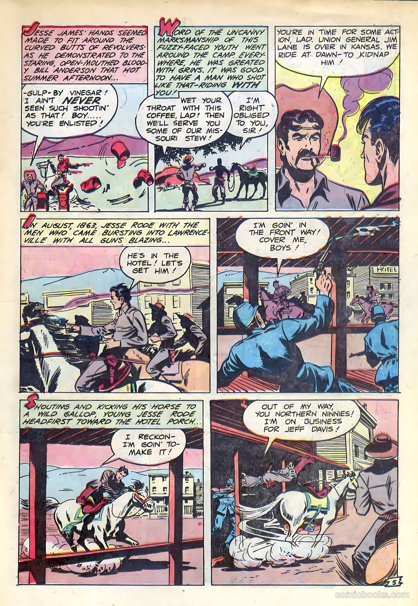 Jesse James #1 — page 7 of 36