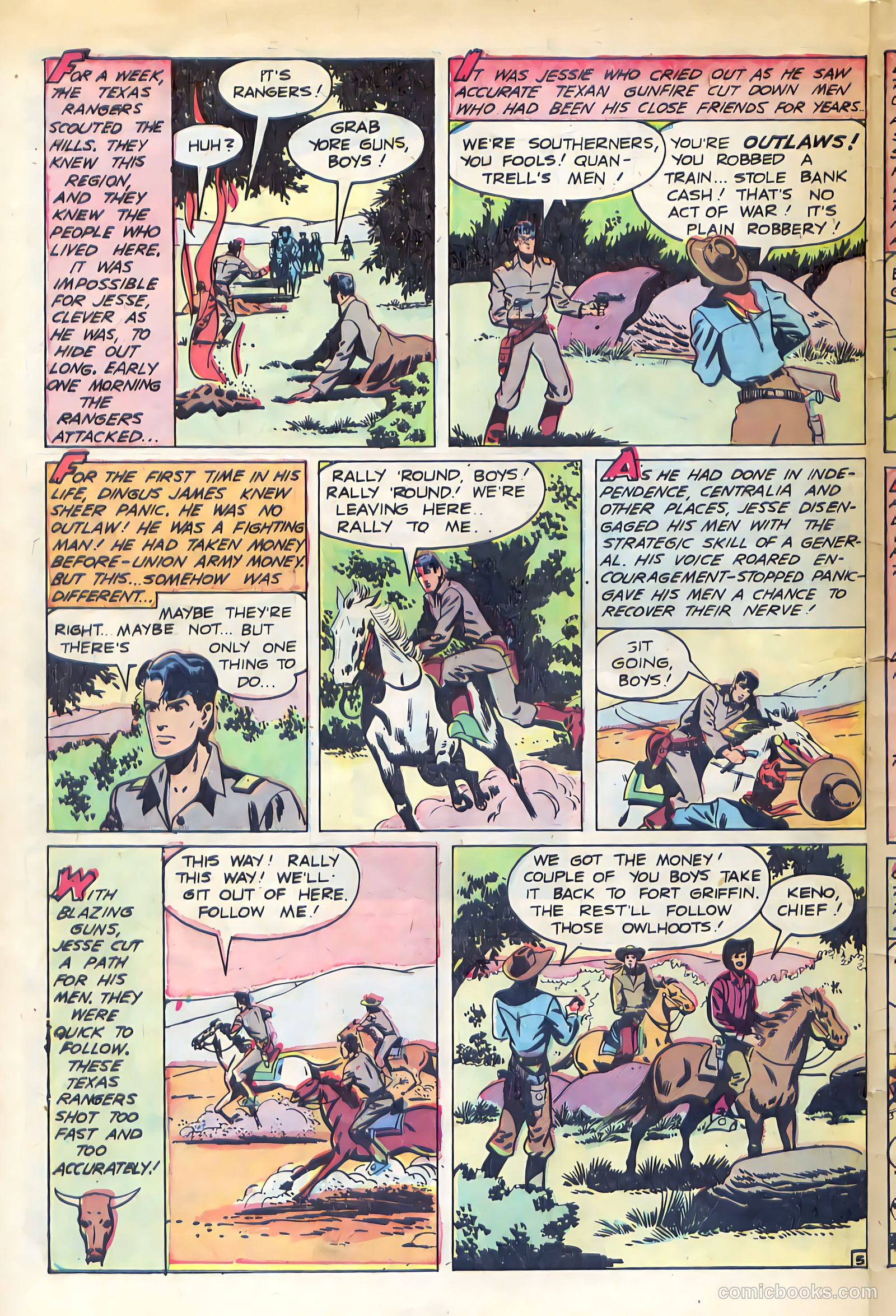 Jesse James #1 — page 32 of 36