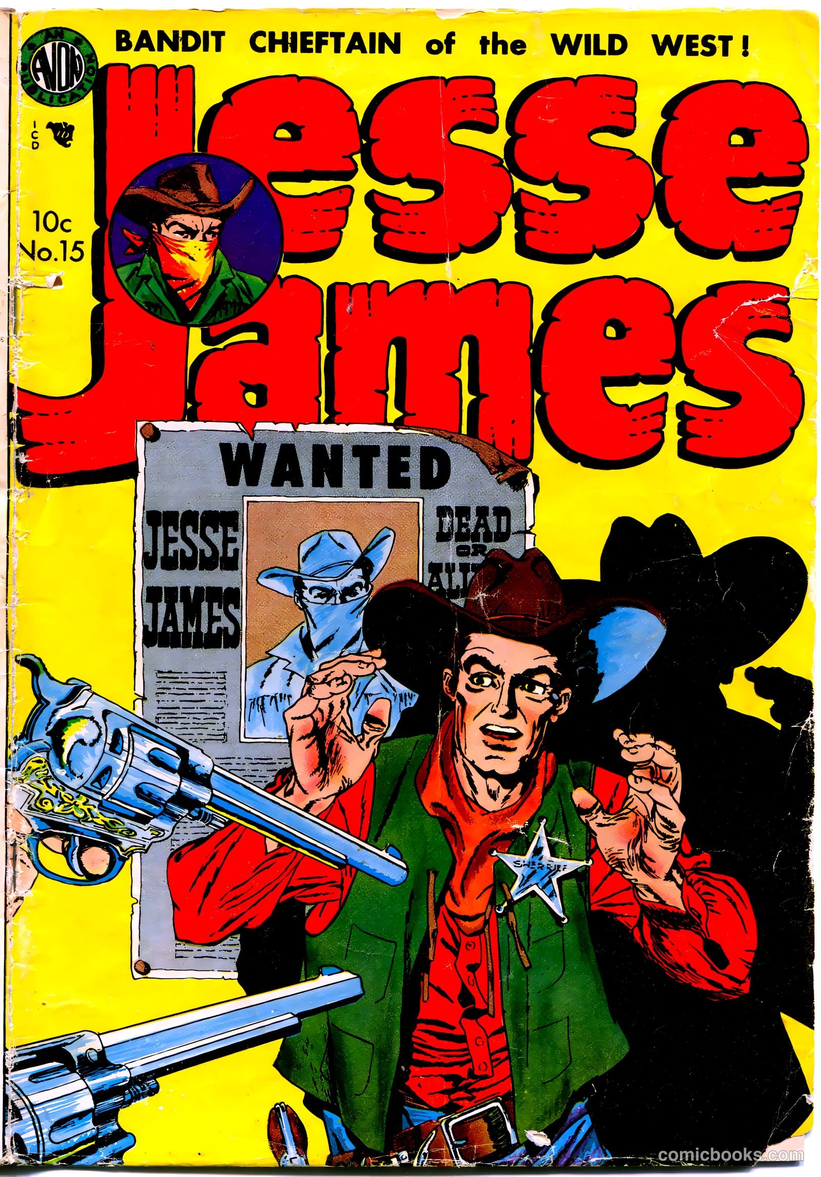 Jesse James #15 — page 1 of 36