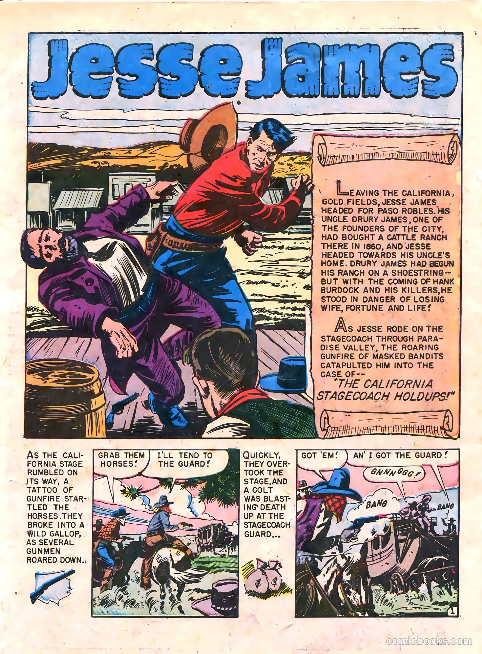 Jesse James #15 — page 3 of 36
