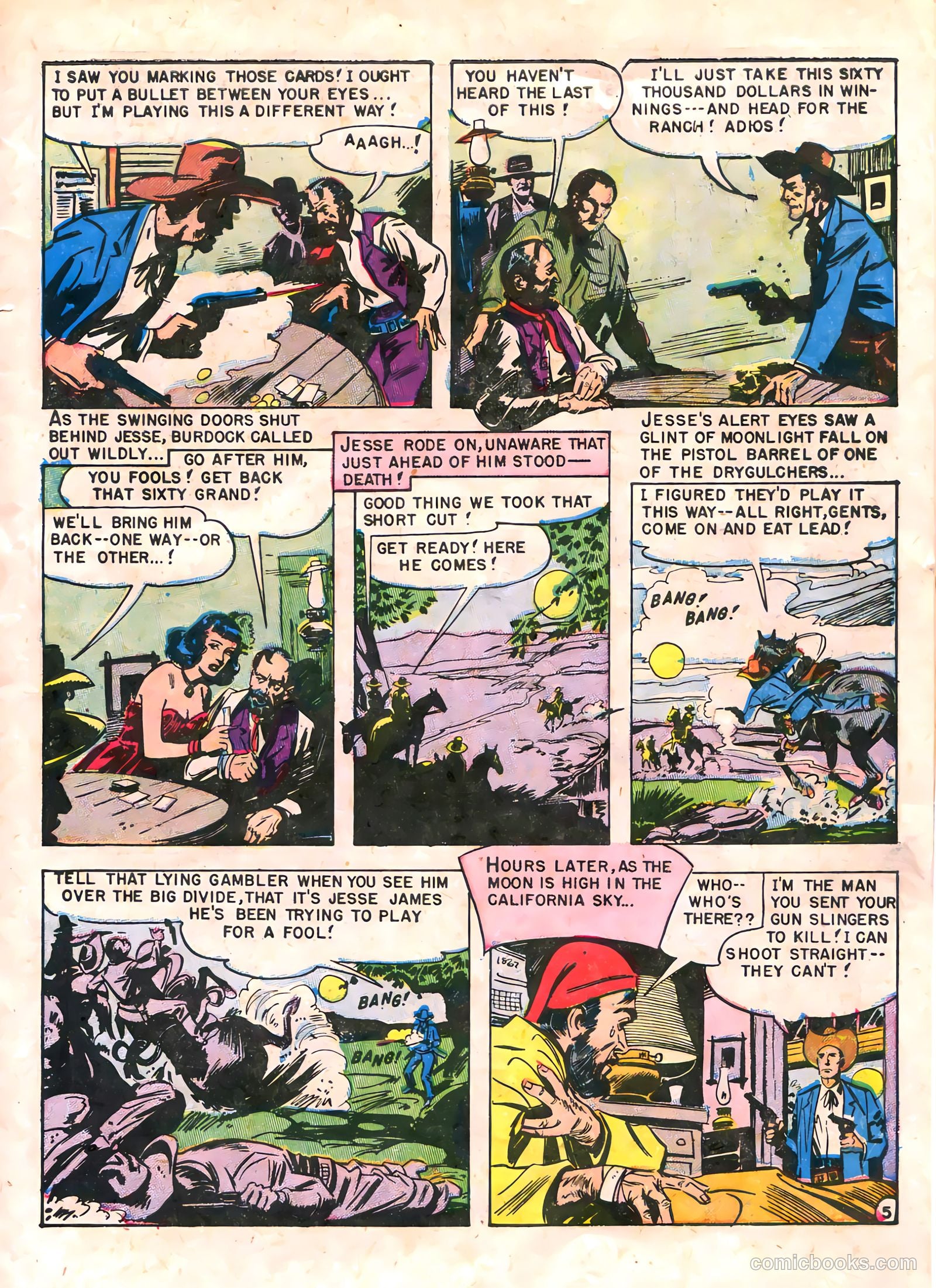 Jesse James #15 — page 7 of 36