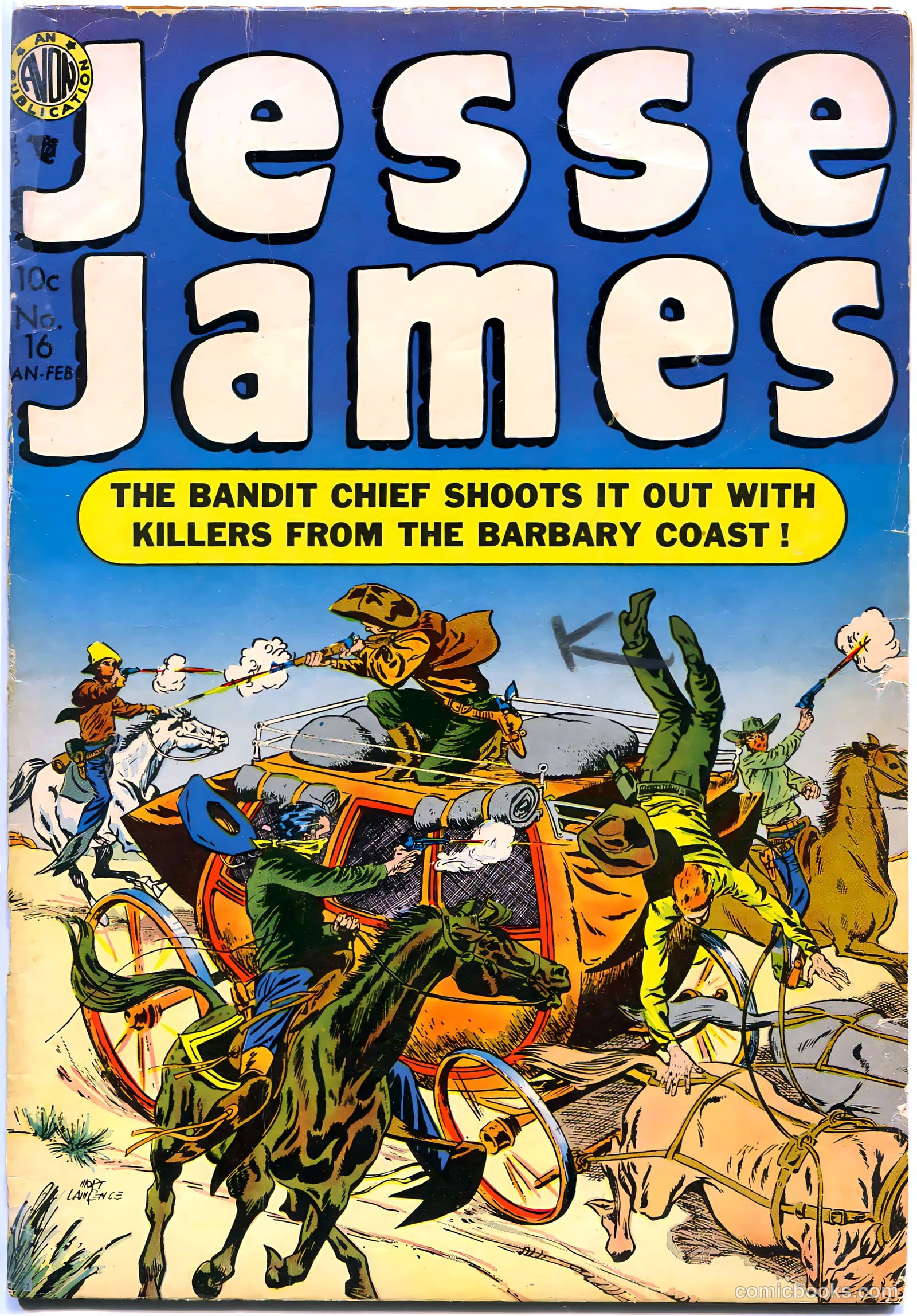 Jesse James #16 — page 1 of 36