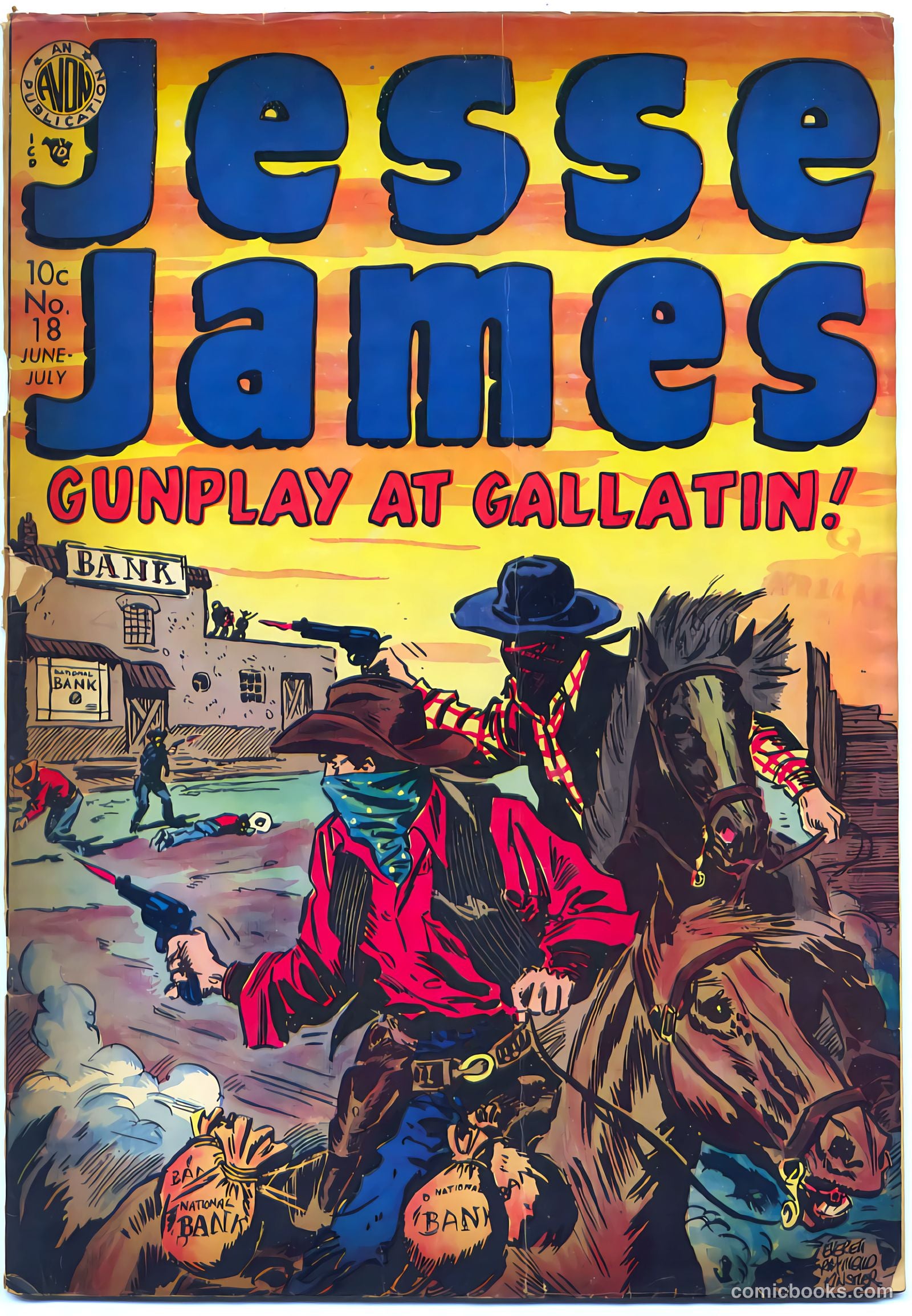 Jesse James #18 — page 1 of 36
