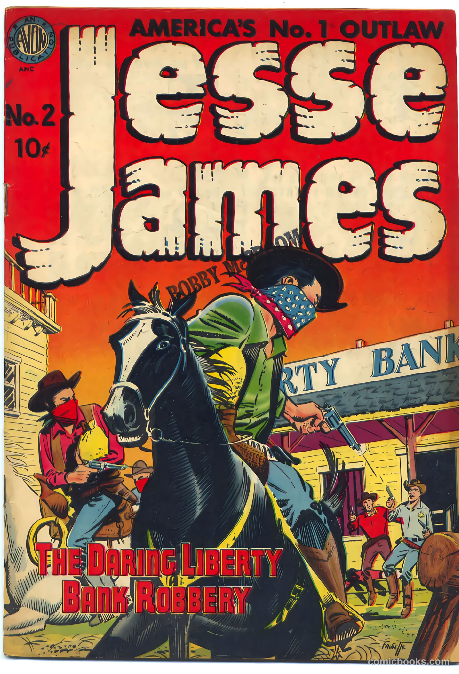 Jesse James #2 — page 1 of 36