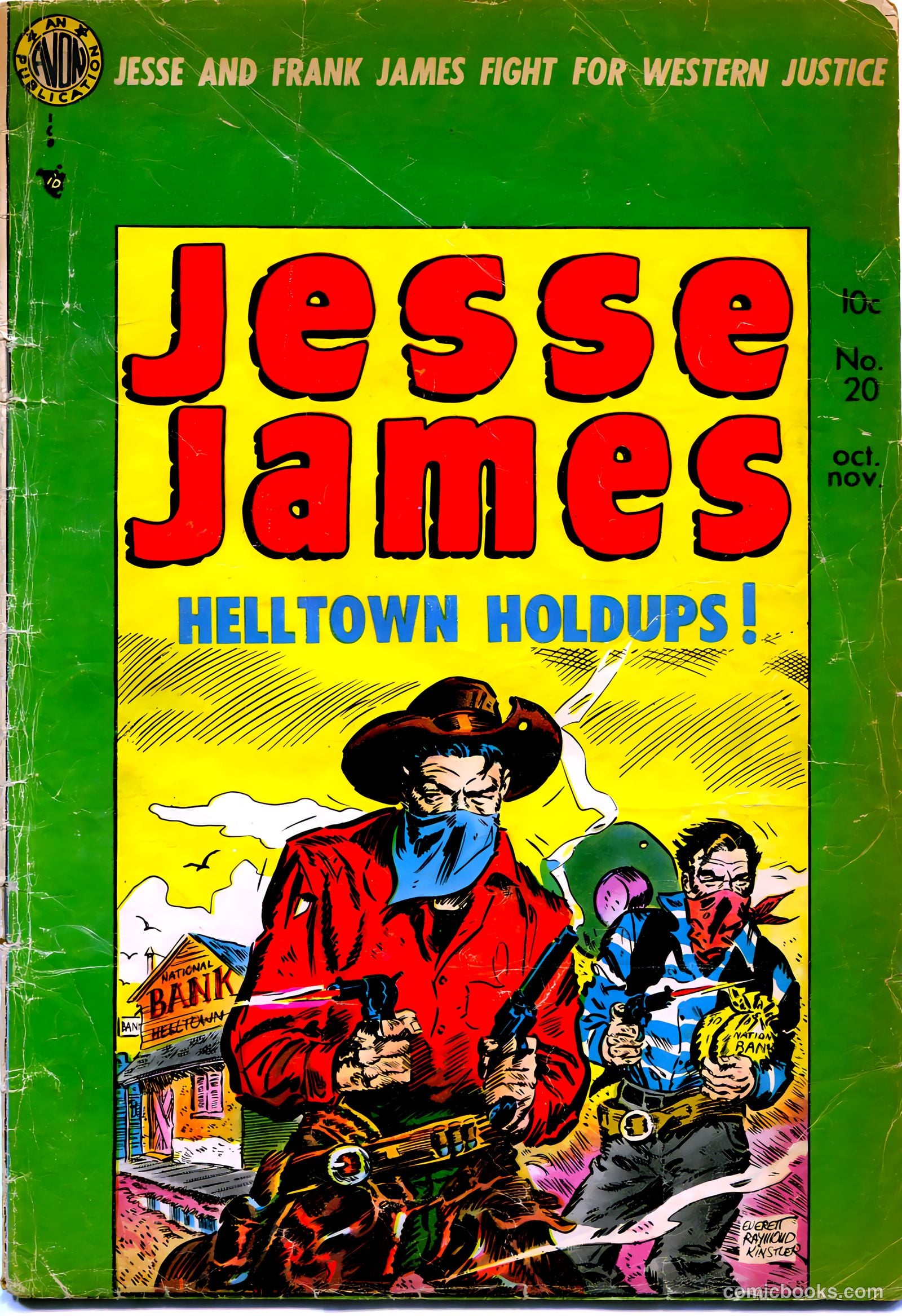 Jesse James #20 — page 1 of 36