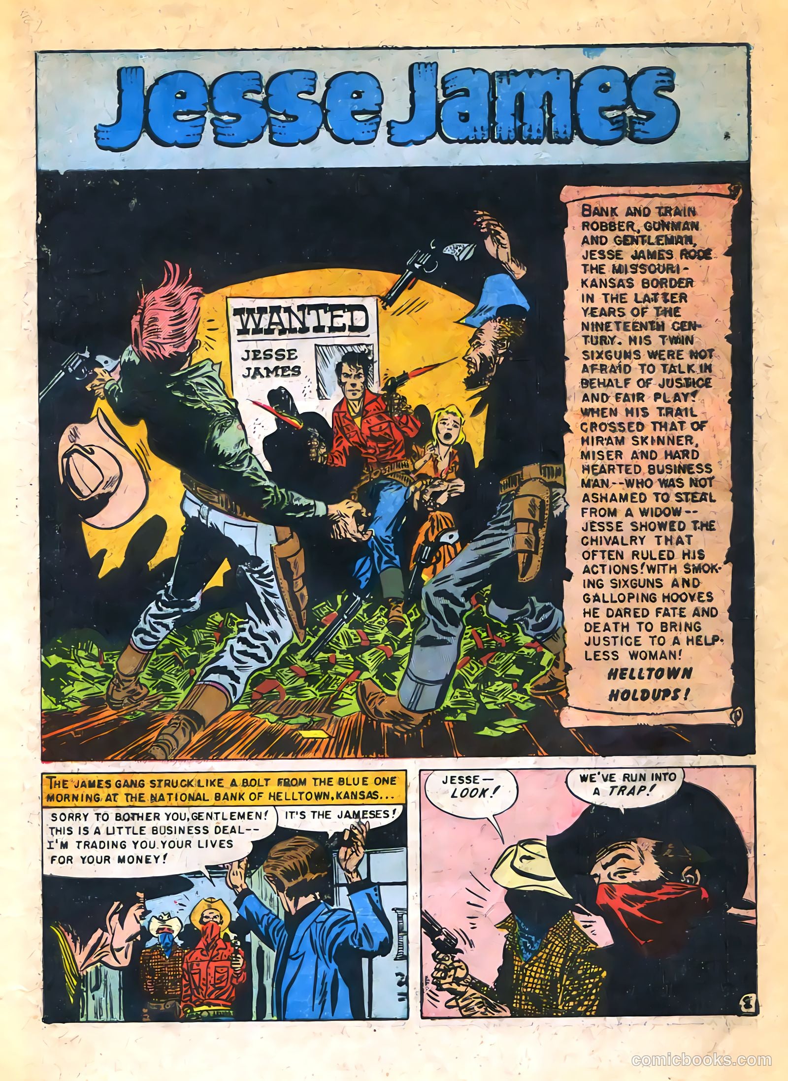 Jesse James #20 — page 3 of 36