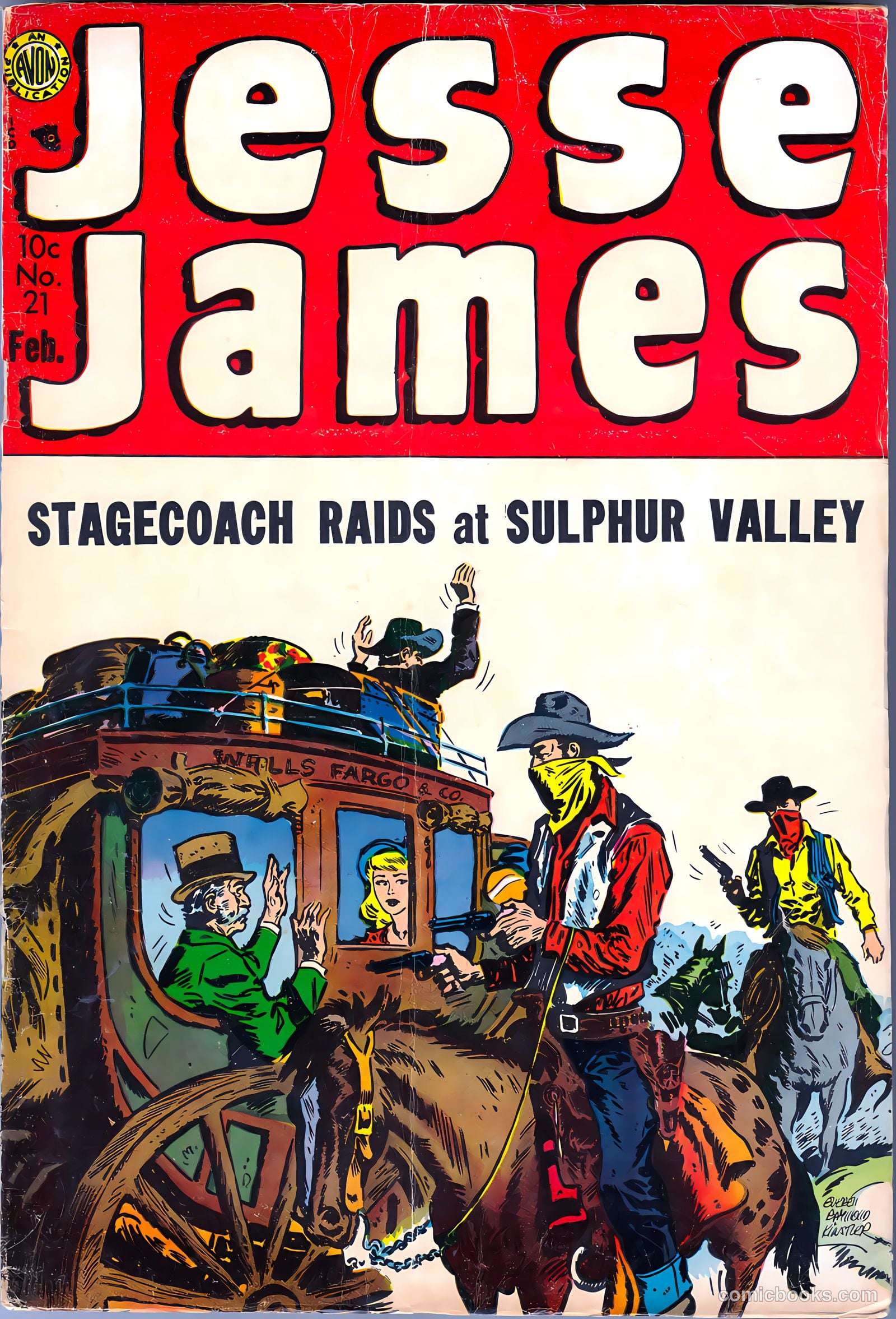 Jesse James #21 — page 1 of 36