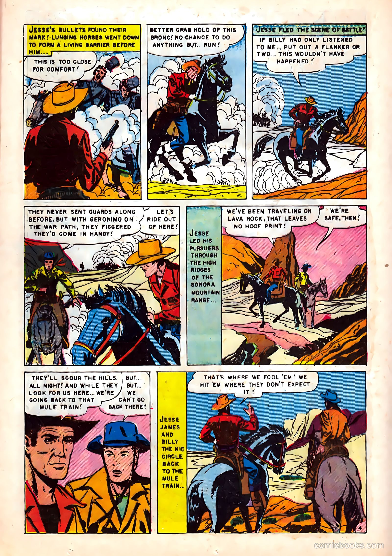 Jesse James #21 — page 20 of 36