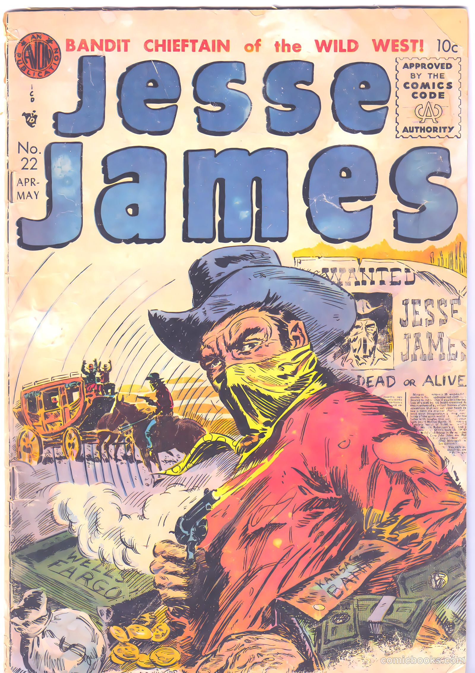 Jesse James #22 — page 1 of 36