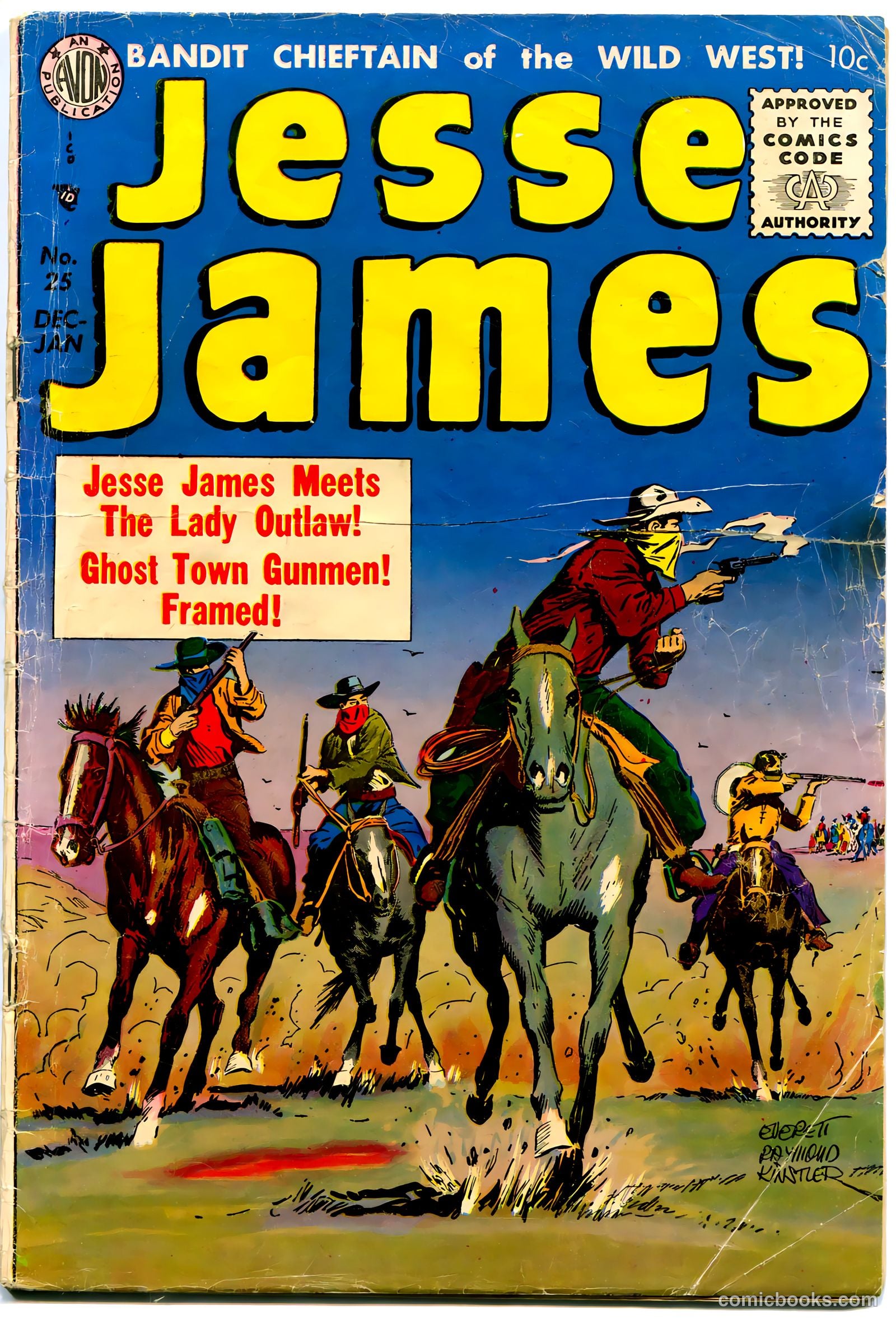 Jesse James #25 — page 1 of 36