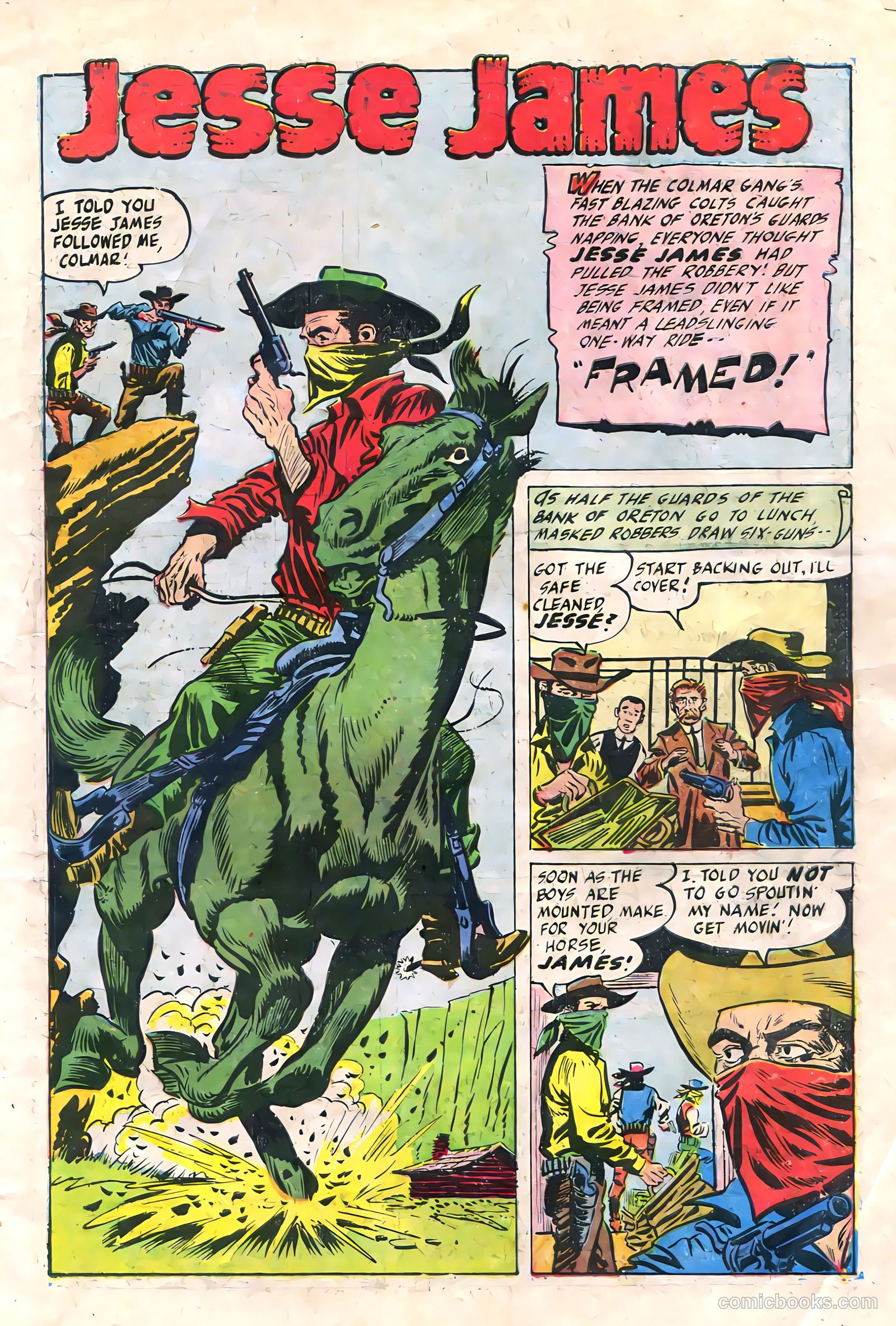 Jesse James #25 — page 3 of 36