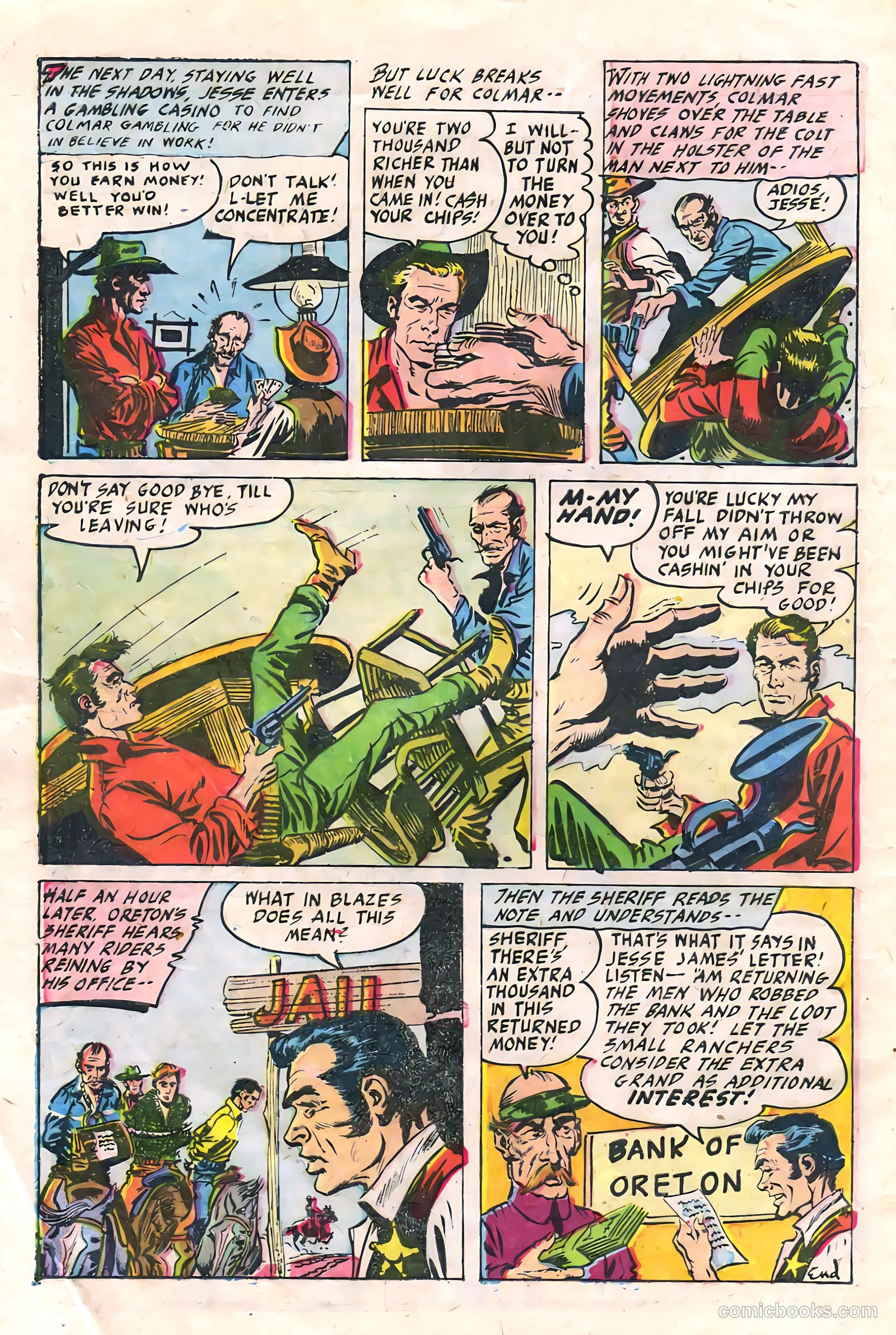 Jesse James #25 — page 8 of 36
